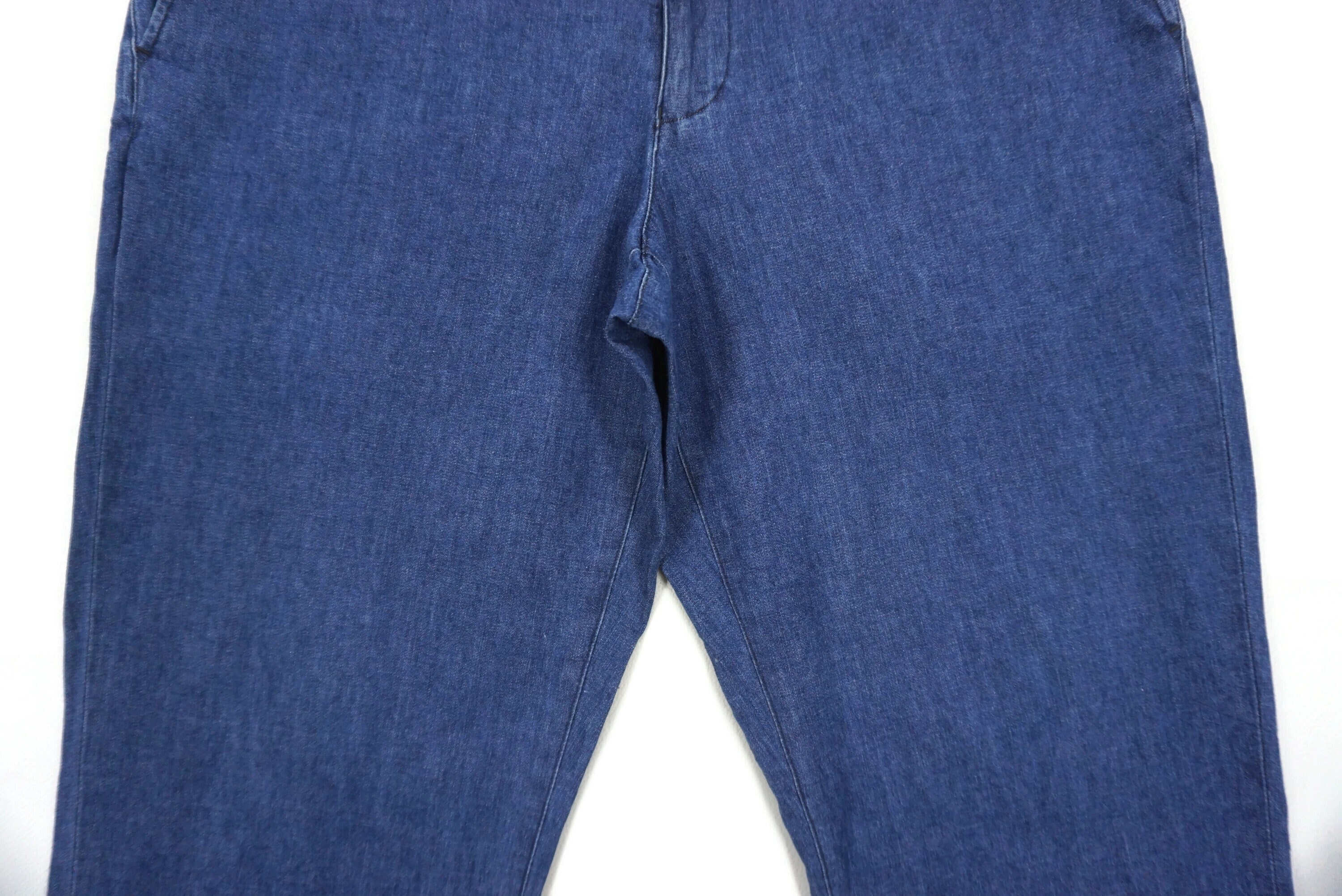 【新品】Papasボトムス綿麻 D0451FP 016 PAPAS Jeans Size 50 W33xl28.5 Papas Casual Denim Jeans Papas
