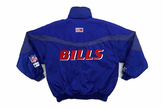 Bills Jacket Mens Size L Vintage Buffalo Bills Win