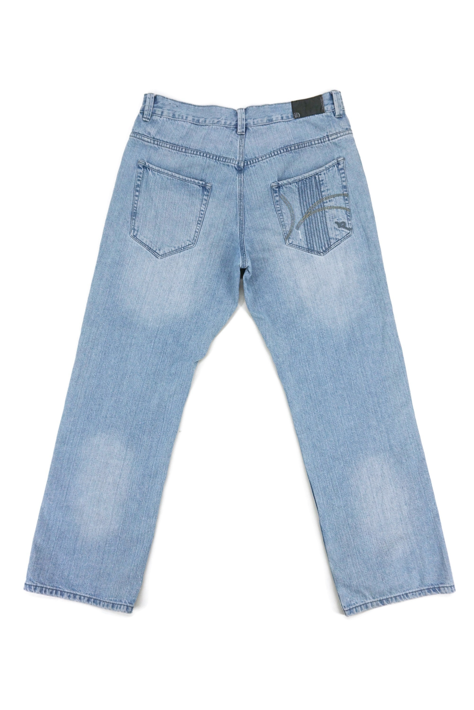 Supreme スターロゴレギュラージーンズ ライトブルー size34