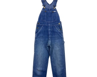 【最安値に挑戦】 W28xl31.5 28 Size Overalls Lee Lee Lee Overalls Bib Denim パンツ