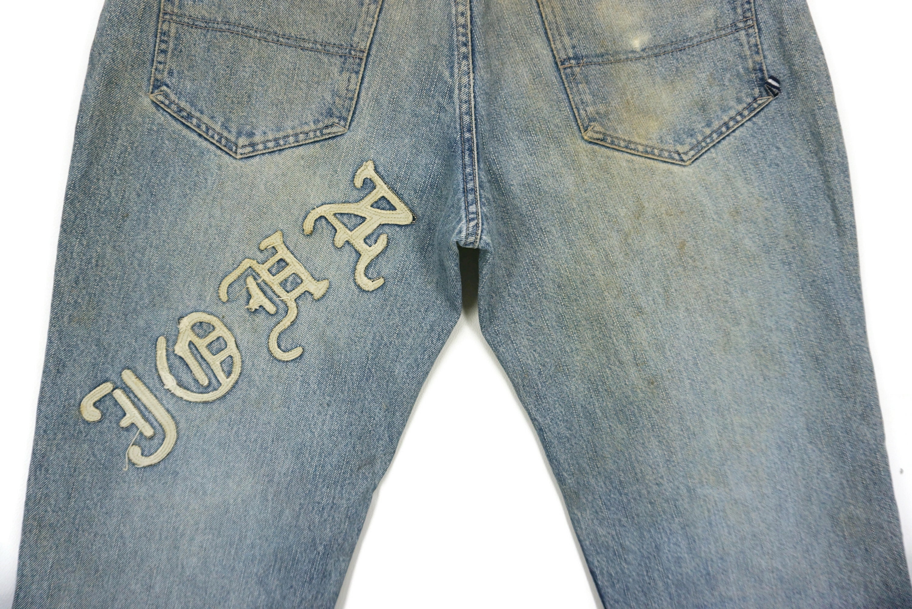 Vintage Sean John Denim Jeans, Distressed Baggy Fit (w35xl32) - Etsy
