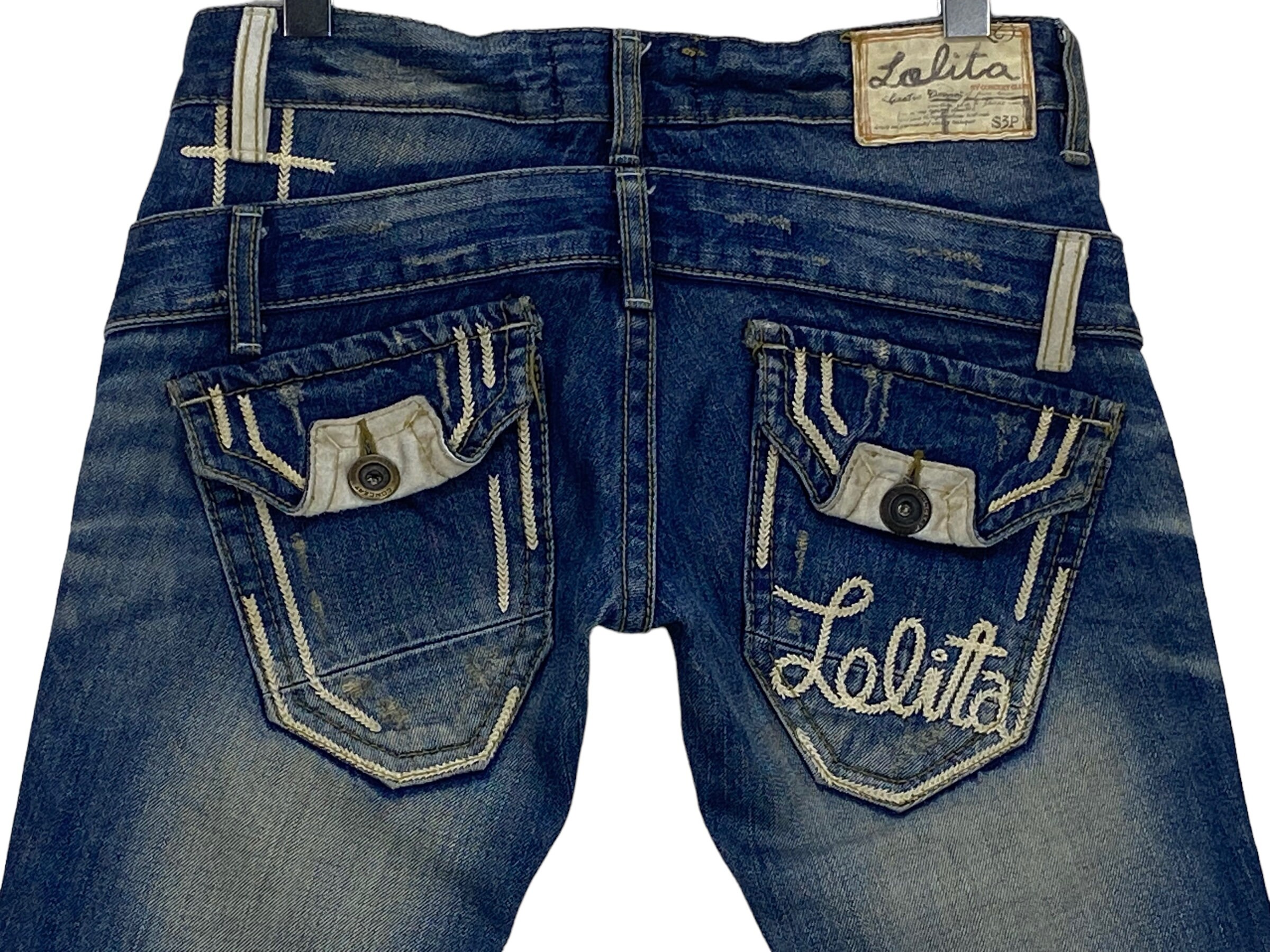 【LOLITA】AUTHENTIC DENIM SIZE29 LOLITA】AUTHENTIC DENIM SIZE29 Lolita Jeans Women's Vintage