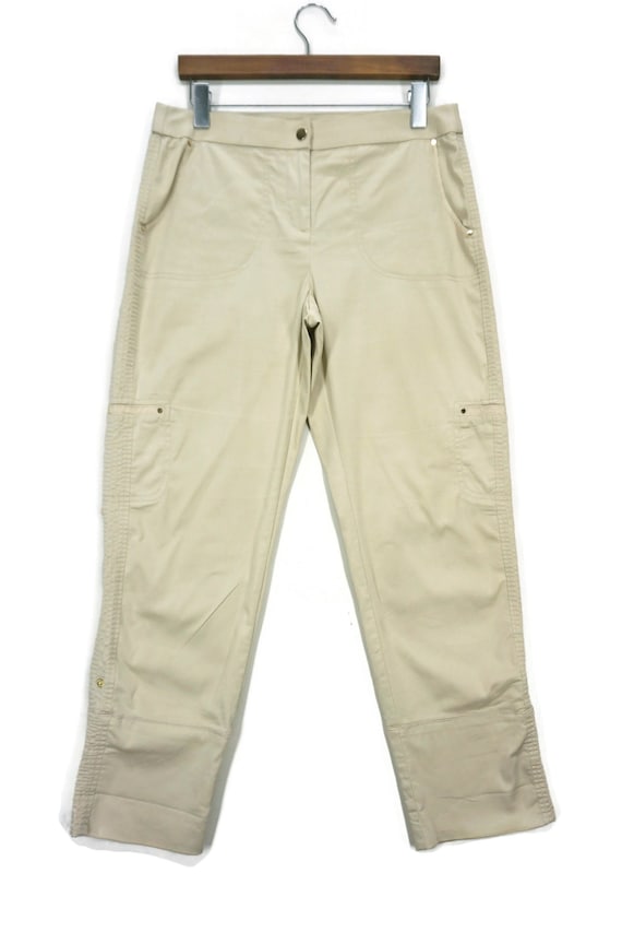 CHICO'S Pants Size 0 W33xL28 Chico's Cargo Pants … - image 1