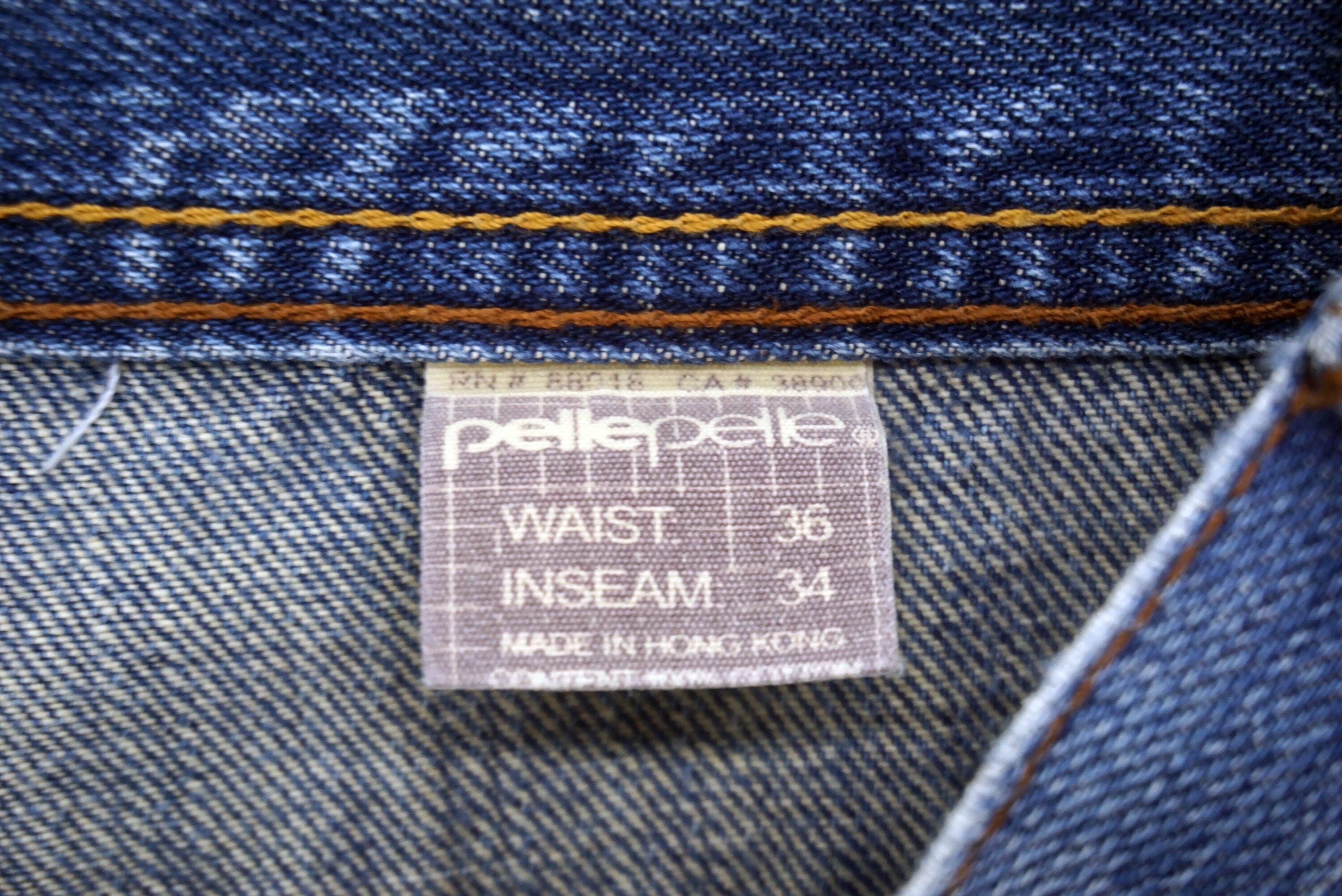 Pelle Pelle Jeans Size 36 W37xl34 Vintage Pelle Pelle Baggy Pelle Pelle Jeans Size 36 W37xl34 Vintage Pelle Pelle Baggy