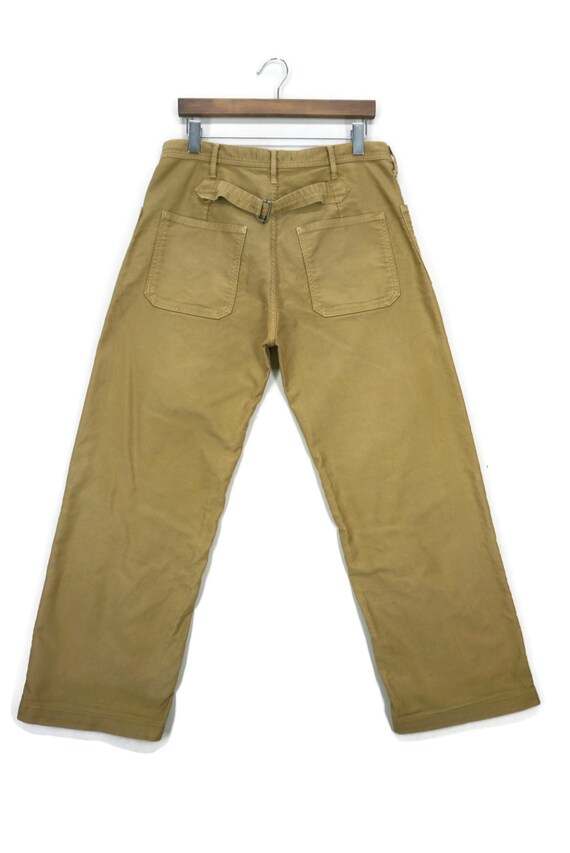 John Bull Carpenter Pants, Japanese Workwear, Hickory Dungarees