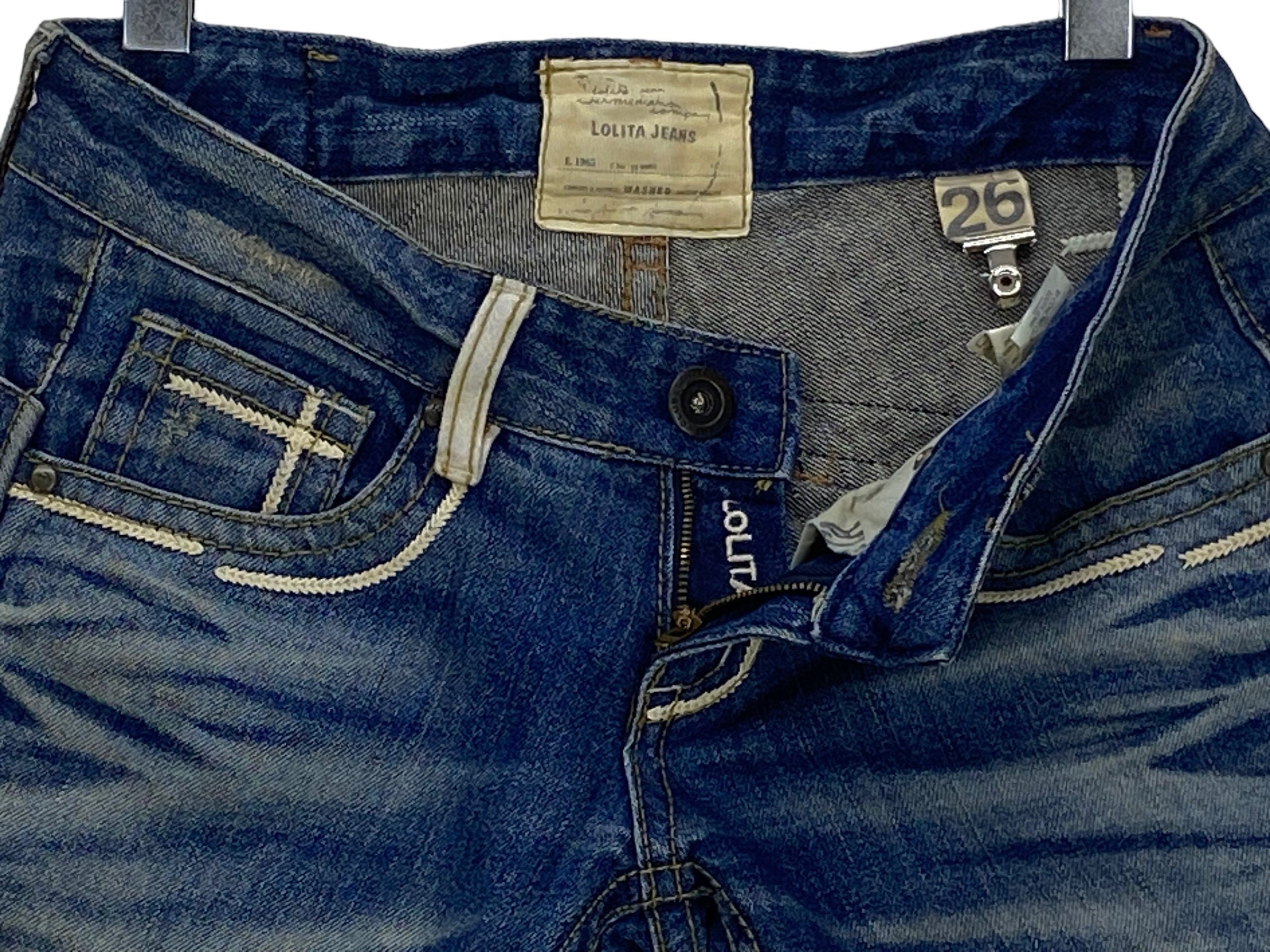 LOLITA Jeans Size 26 W26xl18.5 Lolita Short Denim Jeans