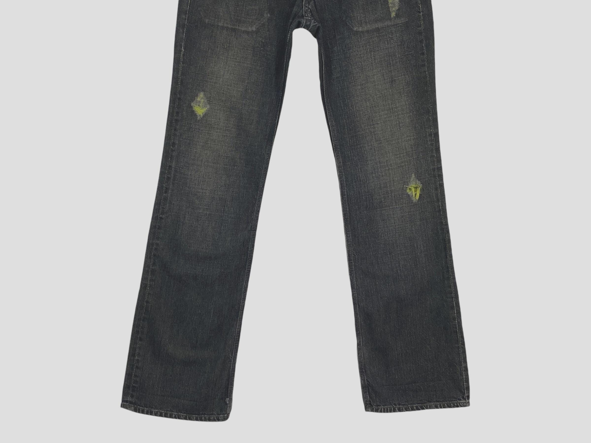 Nicole Club for Men Japan Bondage Tactical Punk Rock Jeans Size 48 