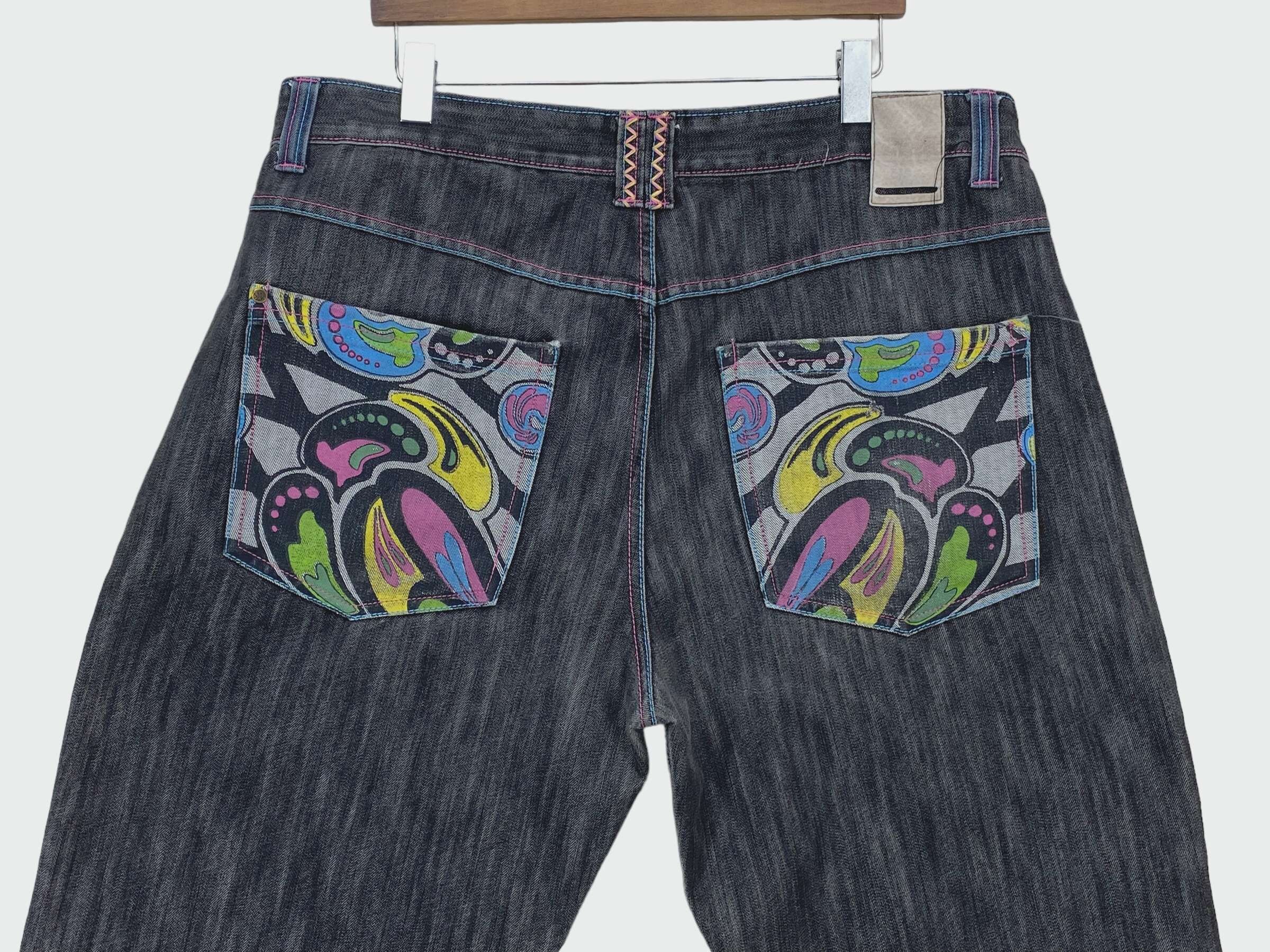 Akcess Jeans Size W39xl30 Akcess Denim Jeans Distressed Hip