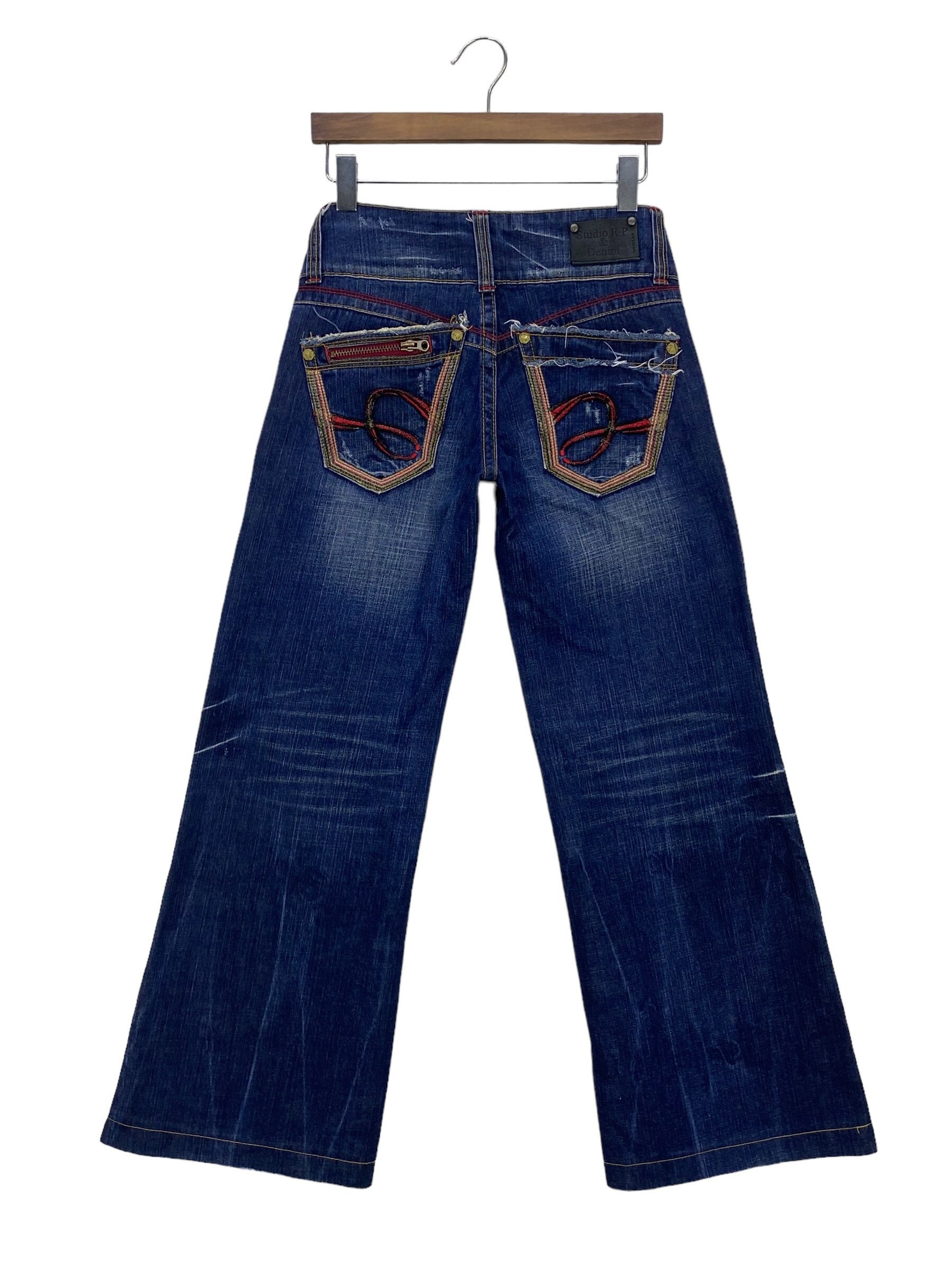 【ROMANTIC CROWN】24SU★ REPAIRED WIDE JEAN ROMANTIC CROWN☆男女OK☆REPAIRED WIDE JEAN♪