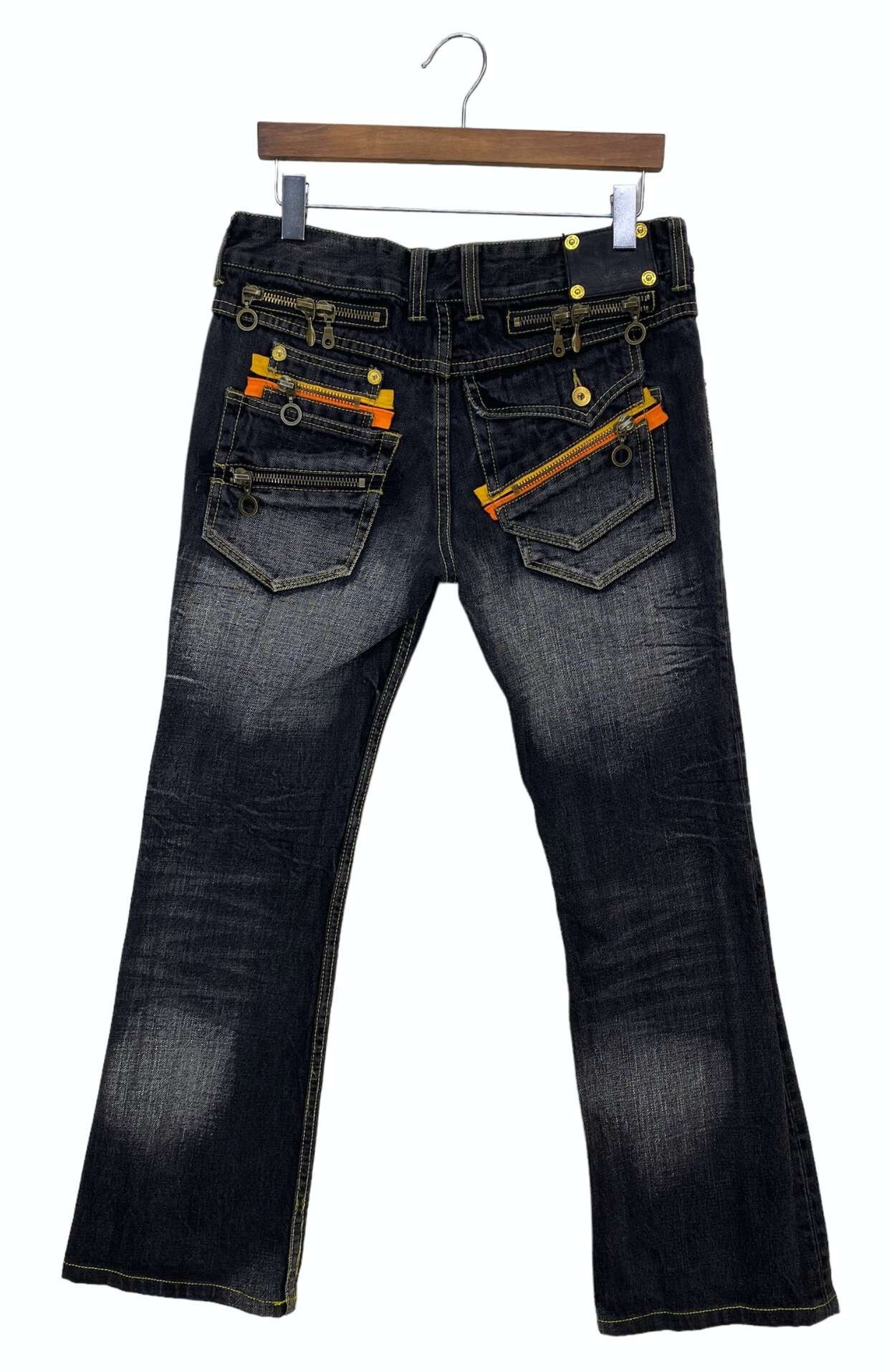 パンツ 00s semantic design coating black denim AA21FE63-B591-405A-9738-