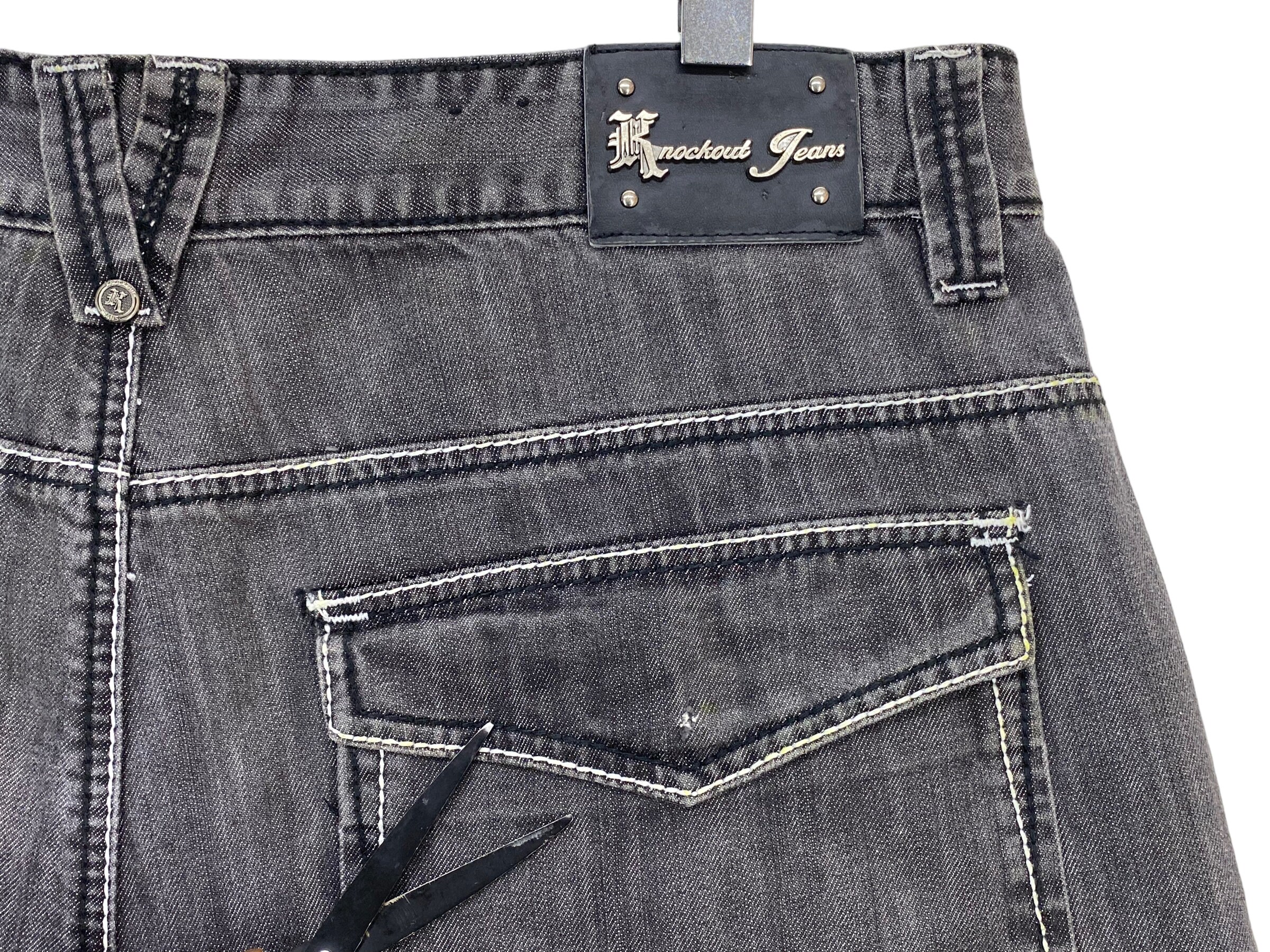 Knockout Jeans Size 40 W40xl33 Vintage Knockout Denim Baggy Knockout Jeans Size 40 W40xl33 Vintage Knockout Denim Baggy