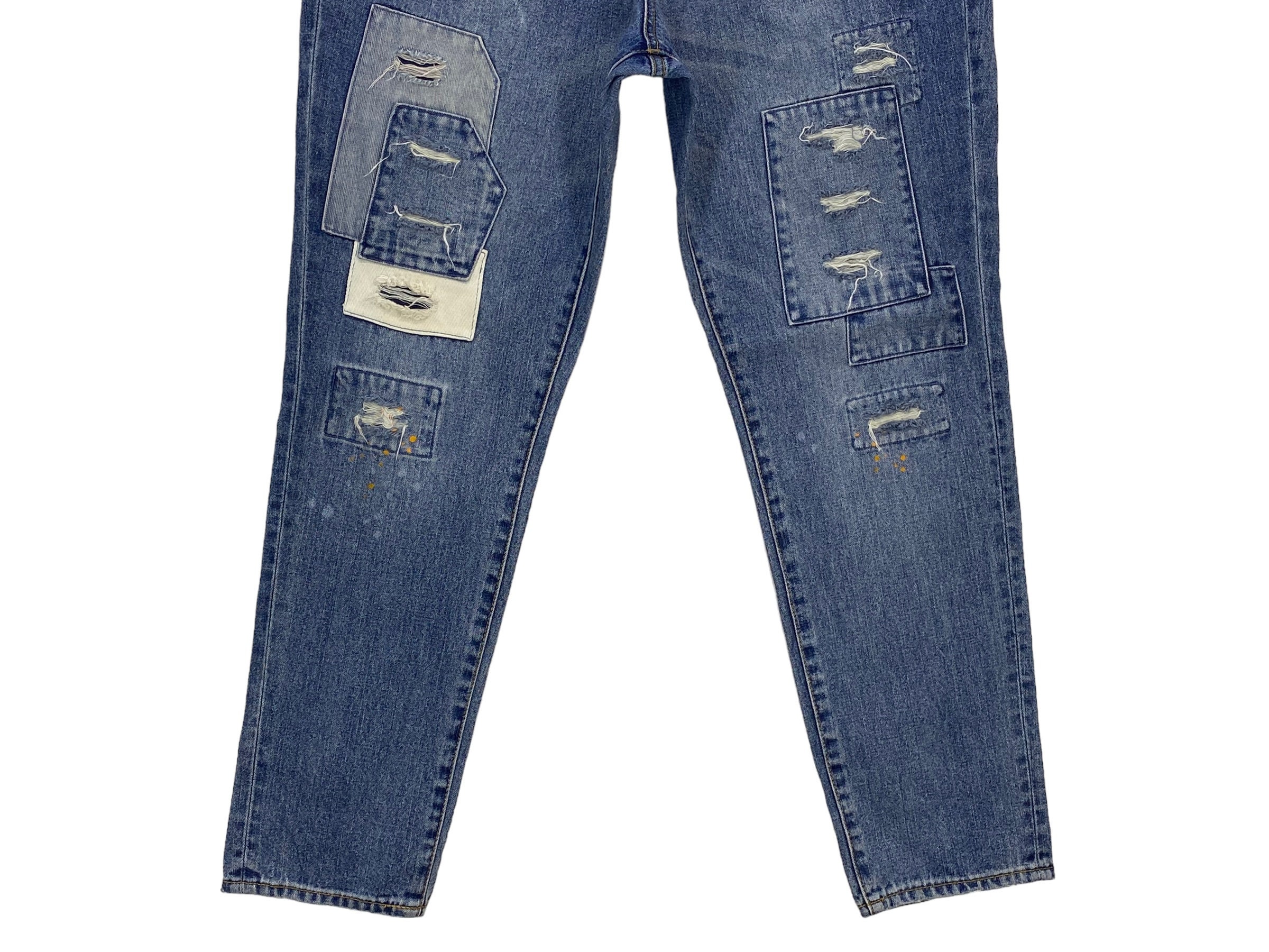 Rag Machine Jeans Size 34 W34xl29.5 Rag Machine Patchwork