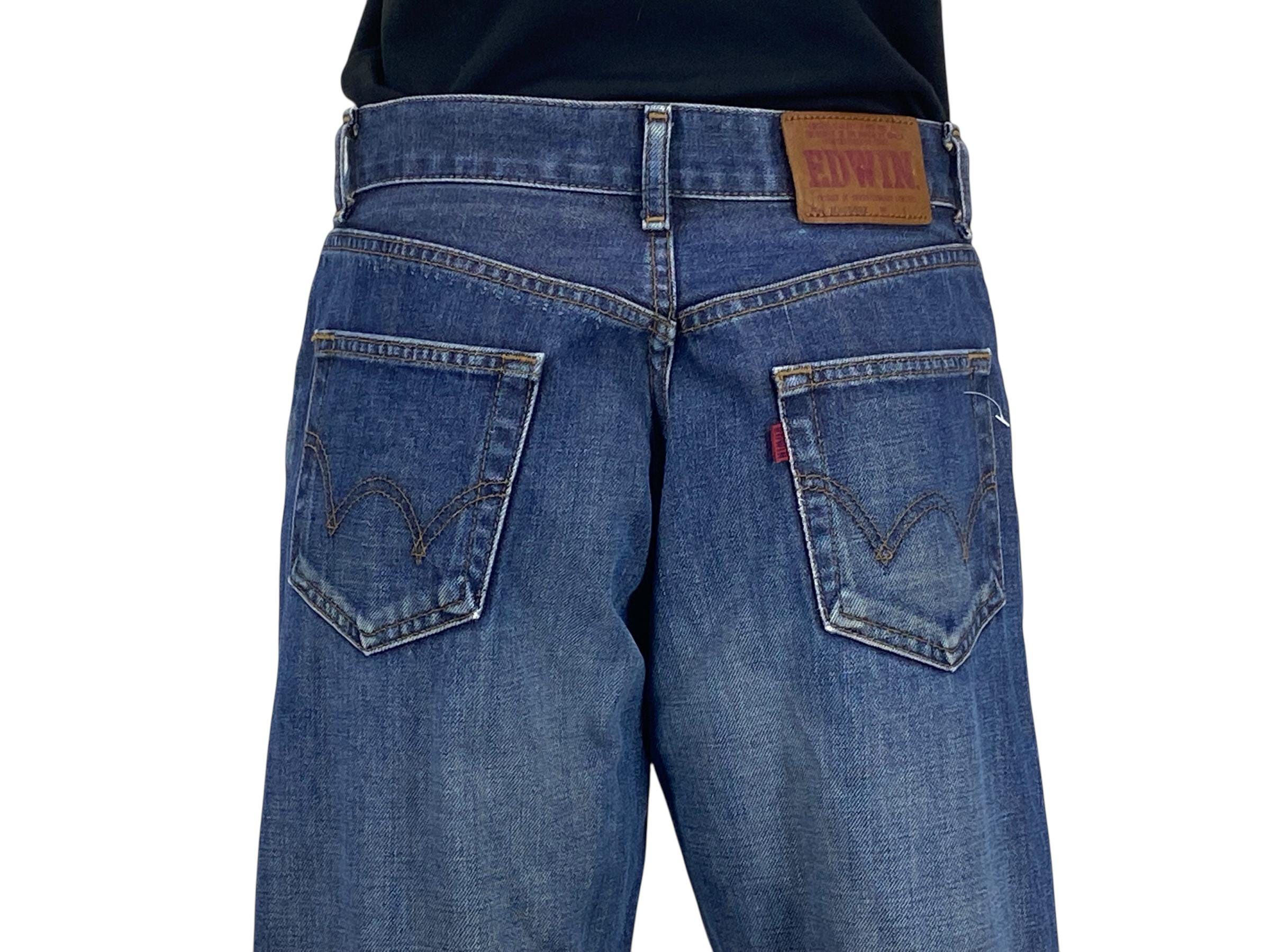 Edwin 503Z Tapered Jeans - Japanese Denim Workwear, Size 27 - Etsy