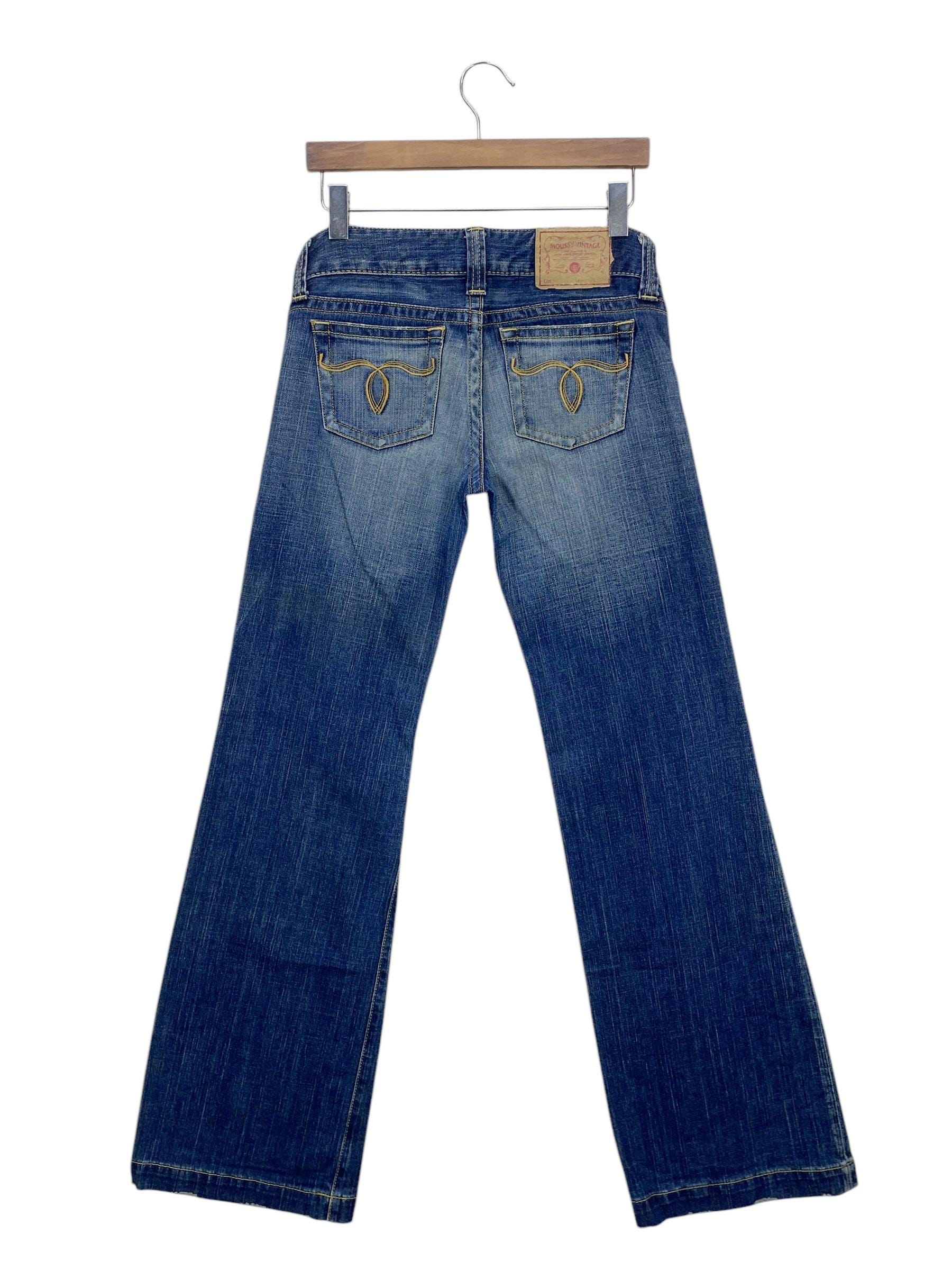 Moussy Japan Bootcut Flare Jeans - Size 27 - Made in Japan - Etsy