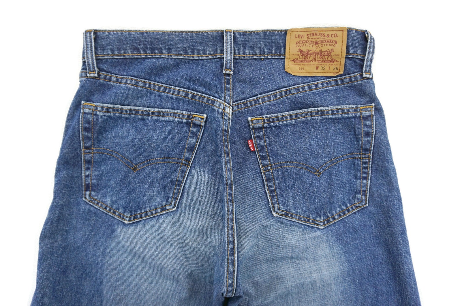 Levis 519 Jeans Size 32 W32xL28.75 90s Levis 519 Denim Jeans | Etsy
