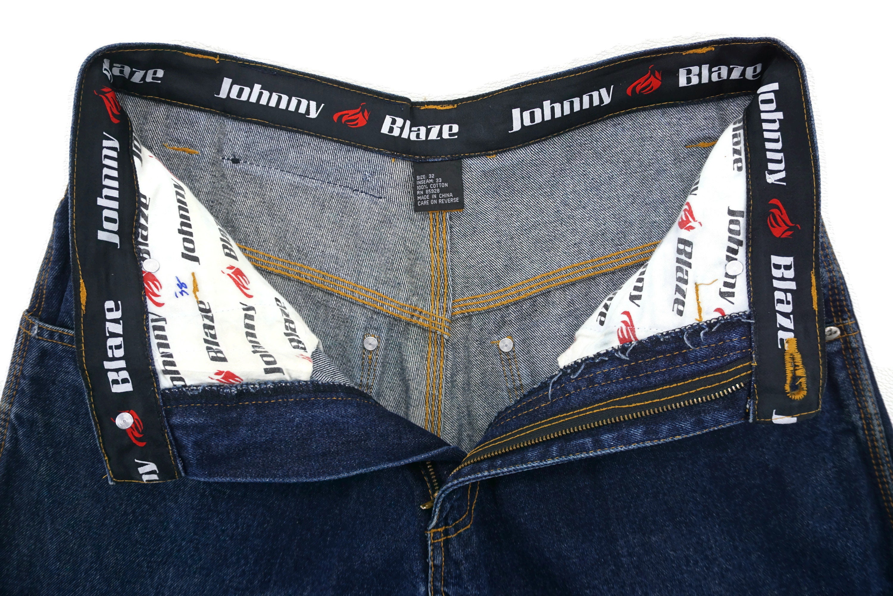 Johnny Blaze Jeans Size 32 W32xL32 Vintage Johnny Blaze Denim | Etsy