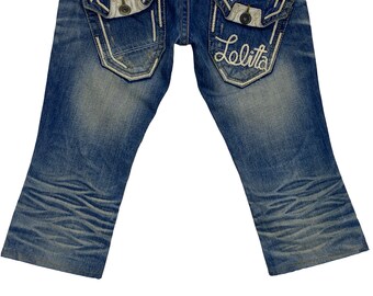 LOLITA Jeans Size 26 W26xl18.5 Lolita Short Denim Jeans
