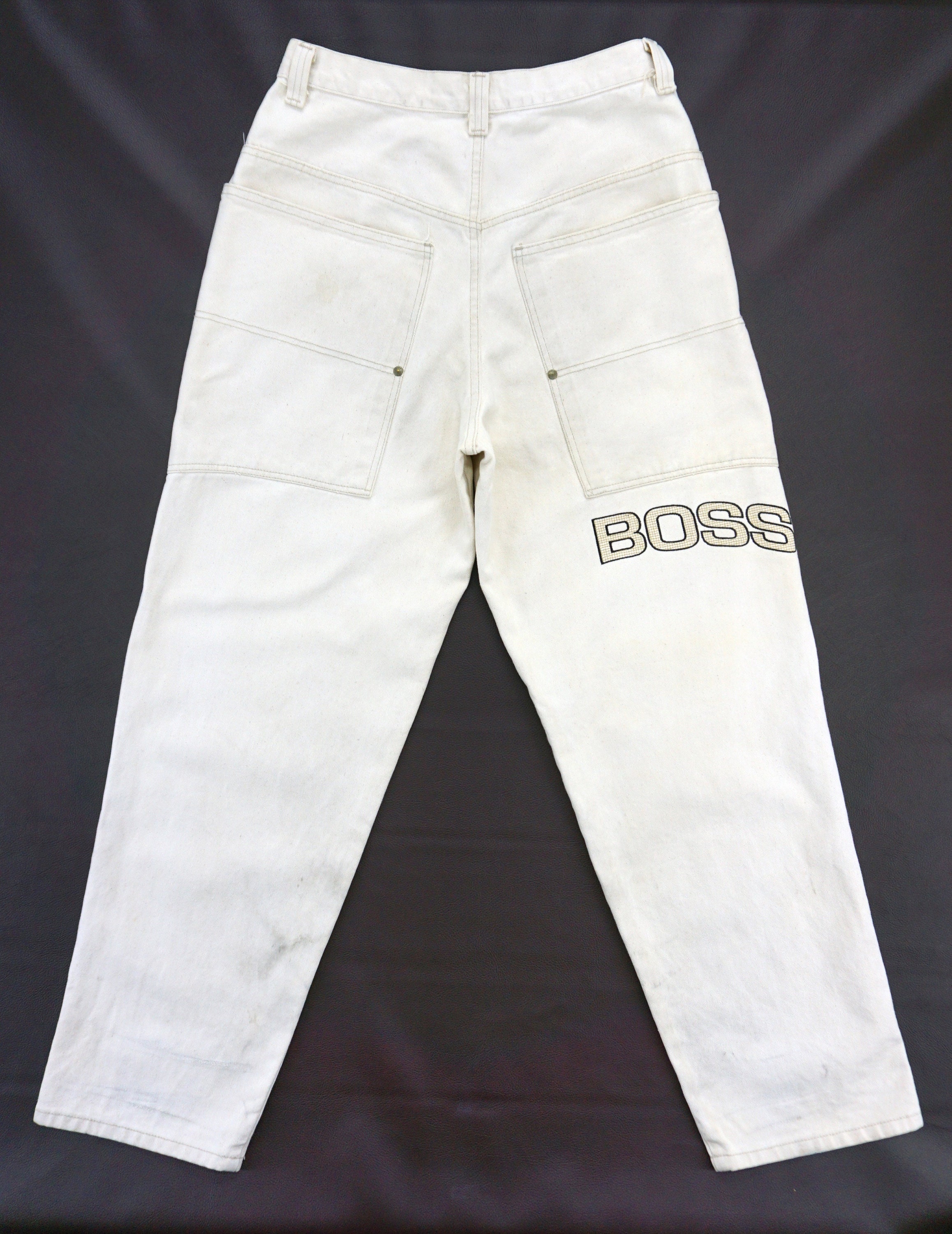 BOSS Jeans Size 32 W32xl32.5 Vintage BOSS Compton Denim Jeans BOSS