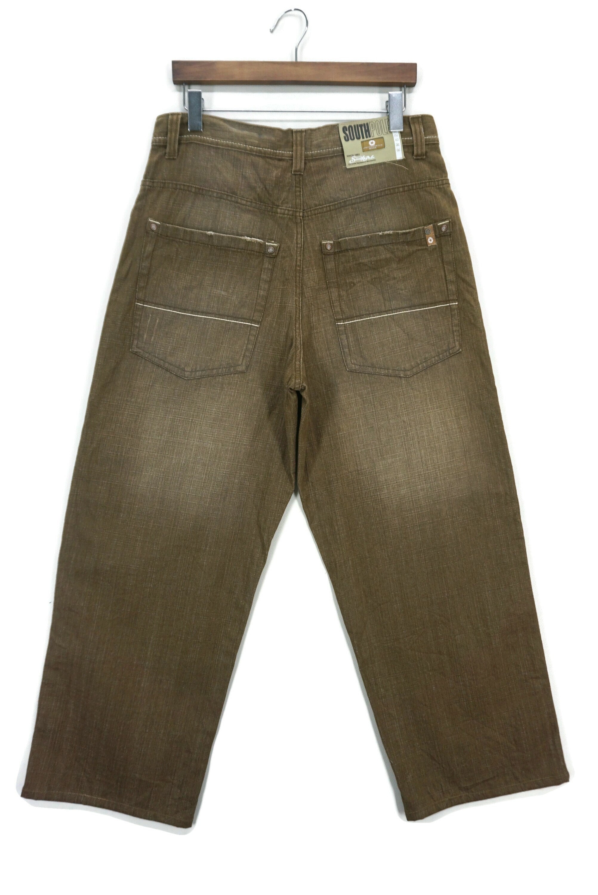 SOUTHPOLE Denim w38 Brown Tag