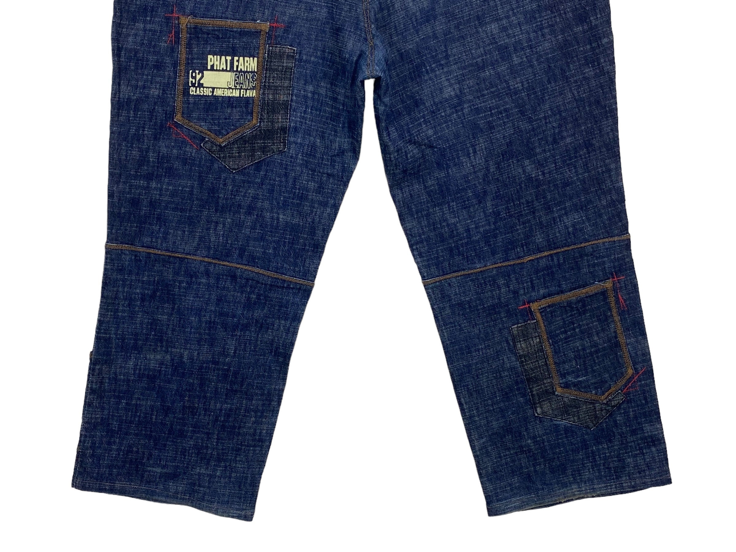 Phat Farm Jeans Size 34 W34xl32 Phat Farm Baggy Denim Jeans