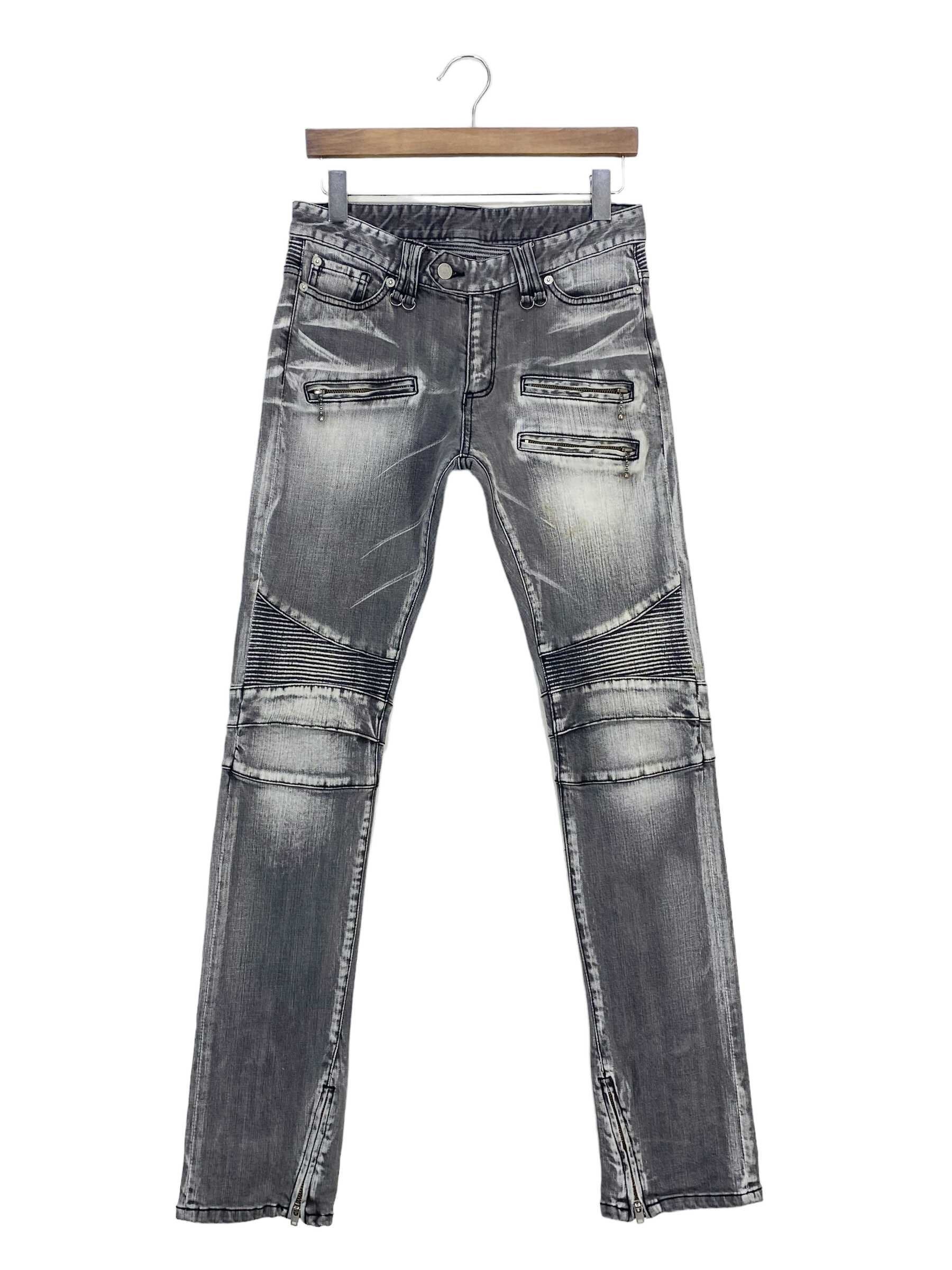 Buy BUFFALO BOBS Bleach Stretchable Biker Jeans Size 30 W30xl32 
