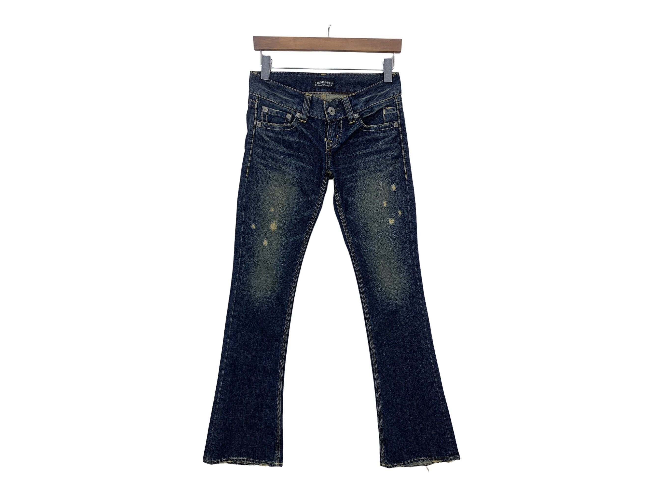 Moussy Bootcut Jeans, Flare Denim, Distressed (w25xw31) - Etsy