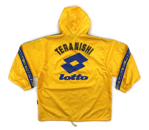 Lotto Windbreaker Mens Size L Vintage Lotto Anora… - image 1