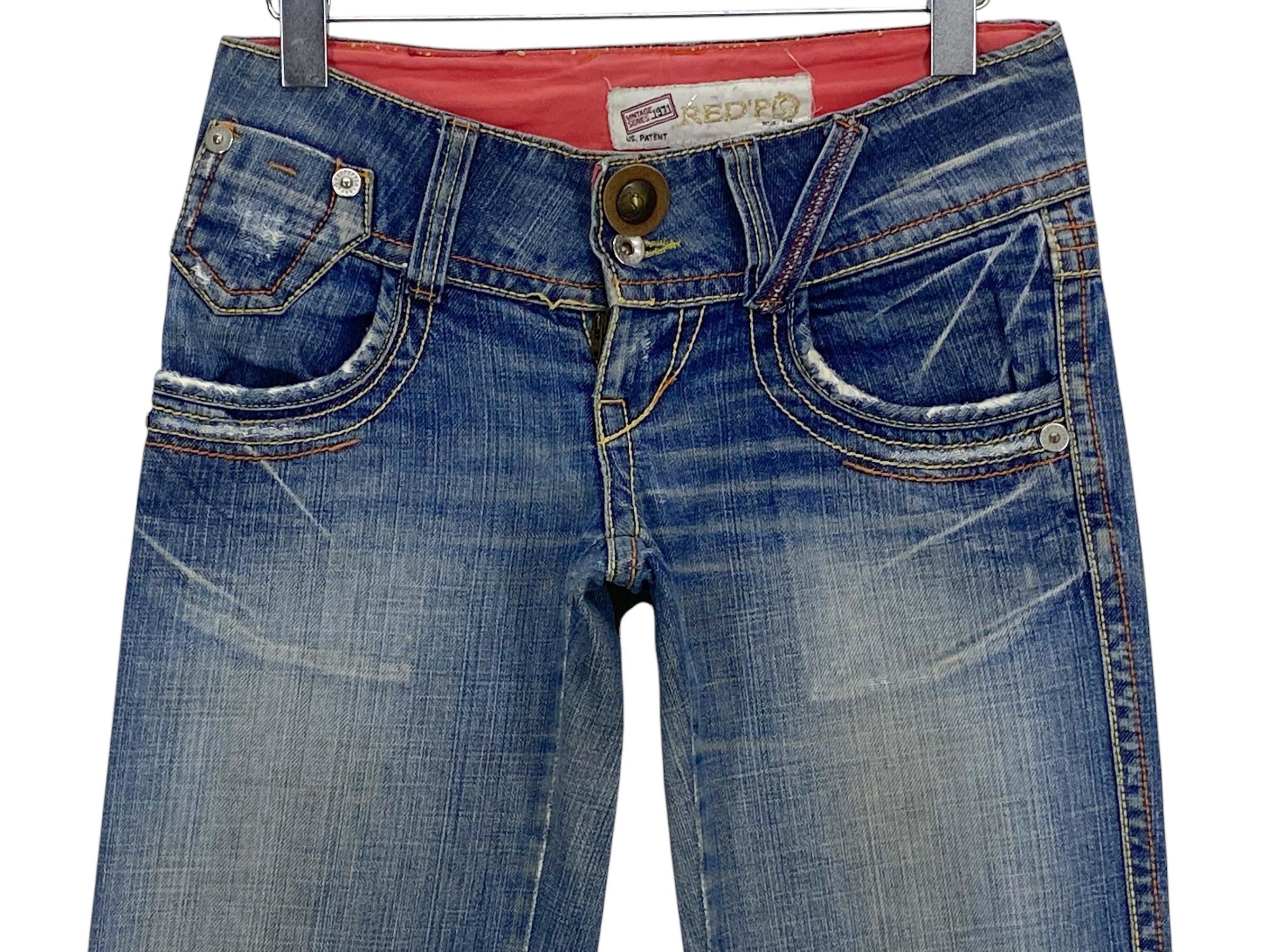 RED PEPPER★ローライズ Vintage Red Pepper Jeans: Women's Low-rise Bootcut Flare Denim