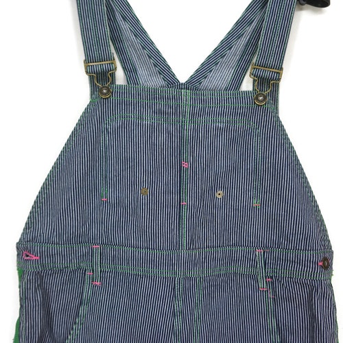 Shops Rimaster Overalls Size 84 W36xL32 Rimaster Denim Bib Overalls Rimaster Hip Hop Skateboards Hickory Workwear Overalls