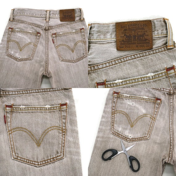 Levis 702 Jeans Size 29 W29xL27.5 Levis 702 Denim… - image 10