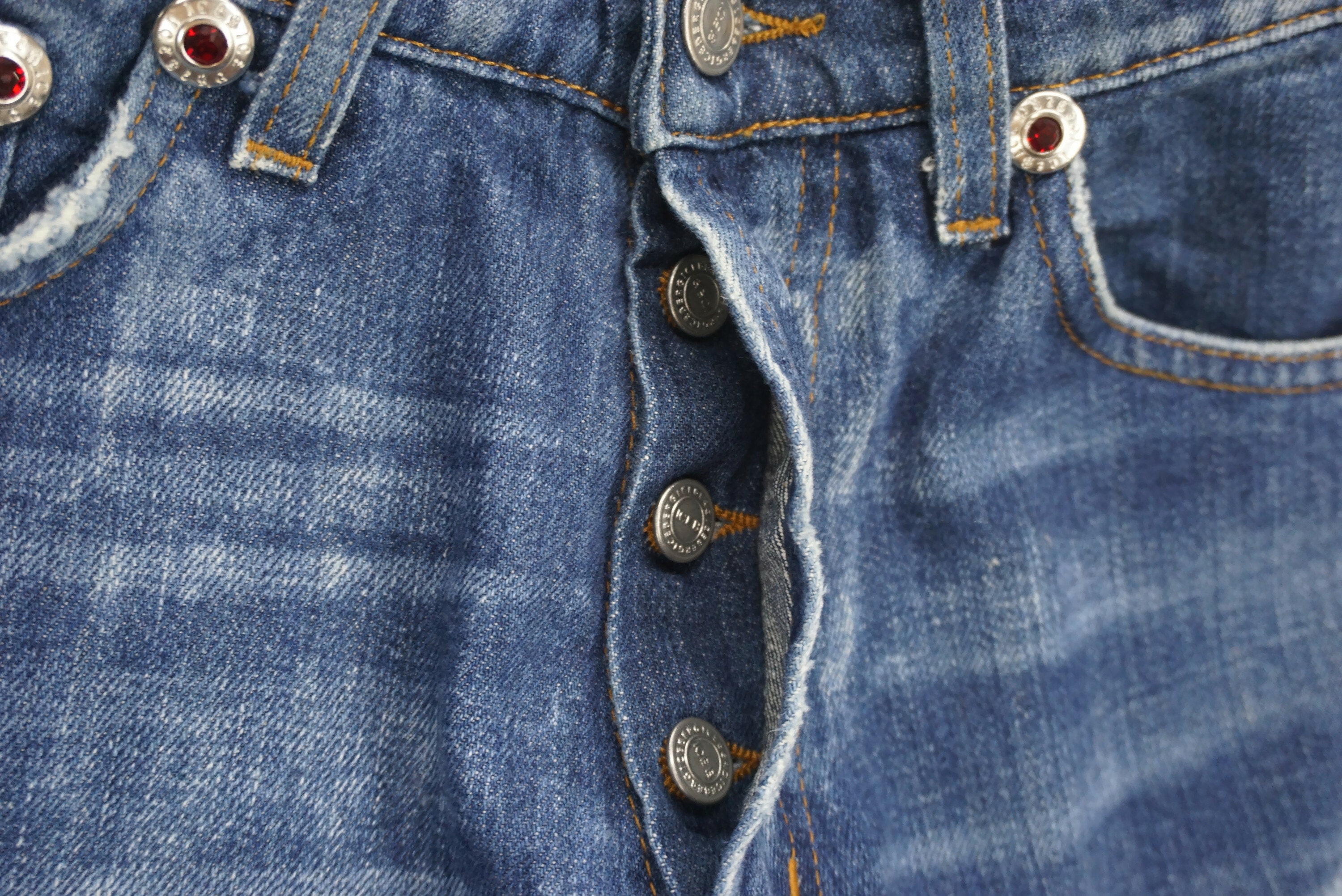 Jeans Homme Iceberg Denim Italie - Taille 33/30 - Occasion En Excellent état