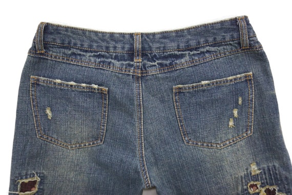 Ripped Distressed Jeans Size 3 W30xL31 Japanese B… - image 6