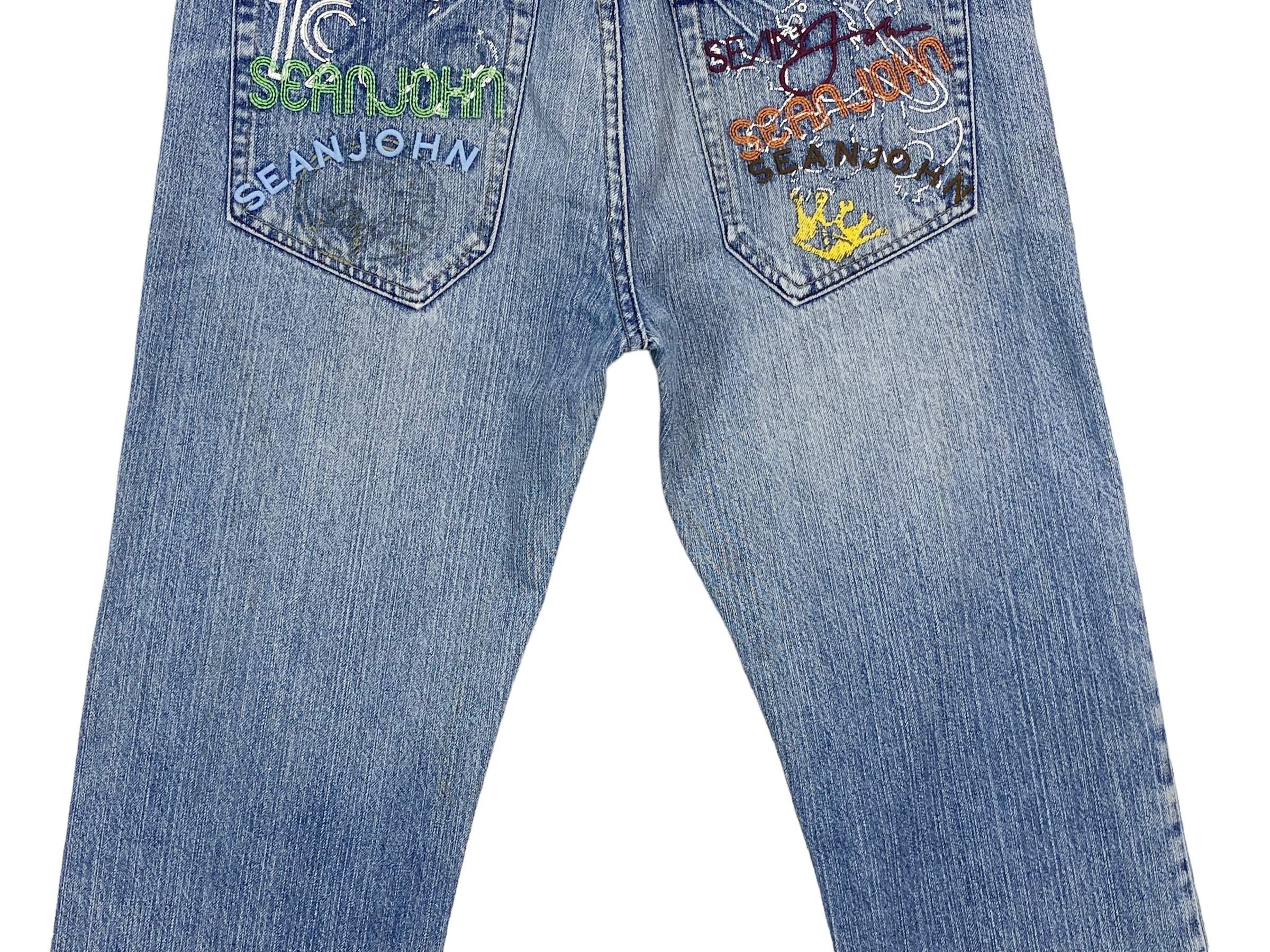 Sean John Jeans Size W35xl28.5 Sean John Baggy Denim Jeans
