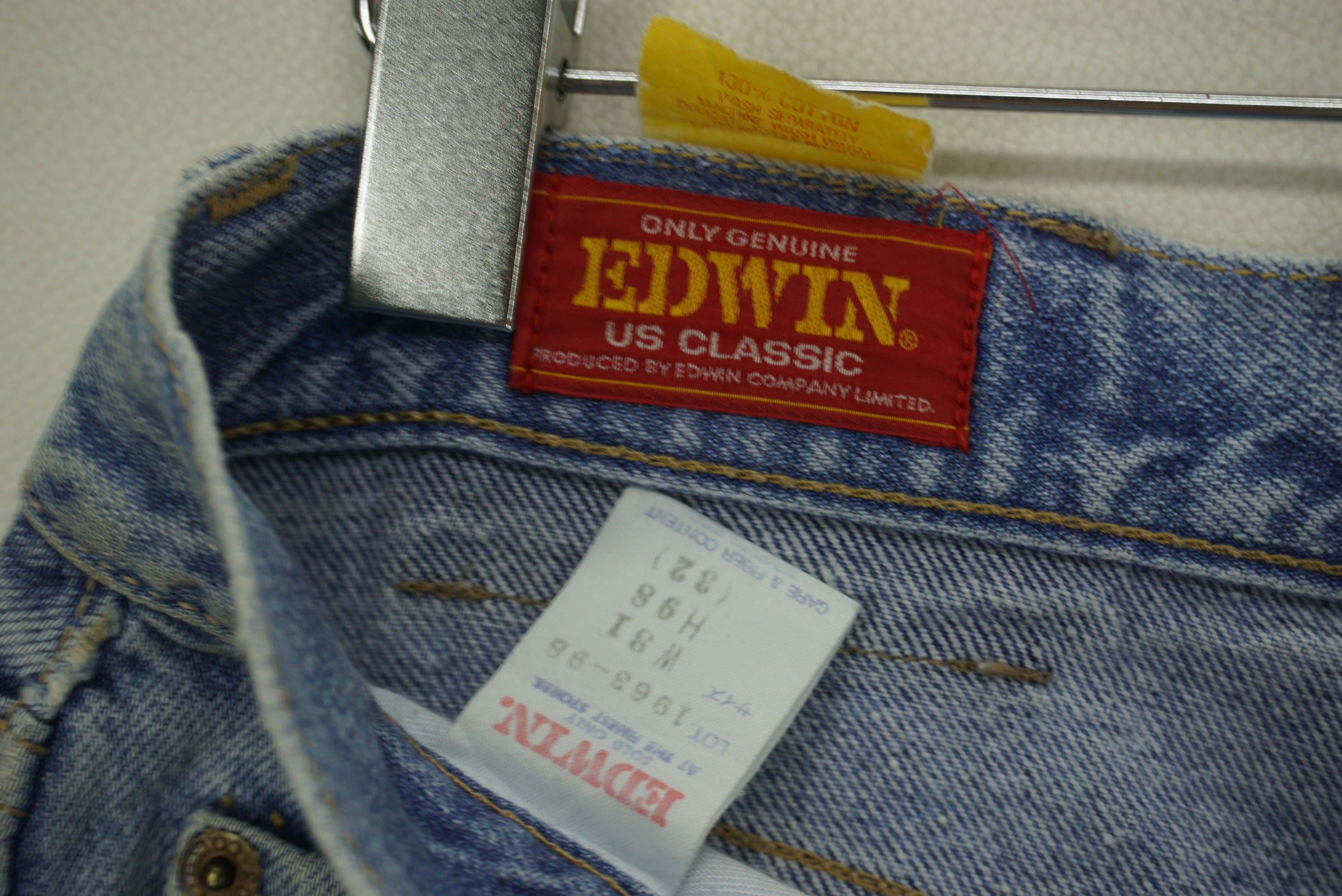 Edwin Something Lot 9435 Indigo Denim Workwear Carpenter Dungarees
