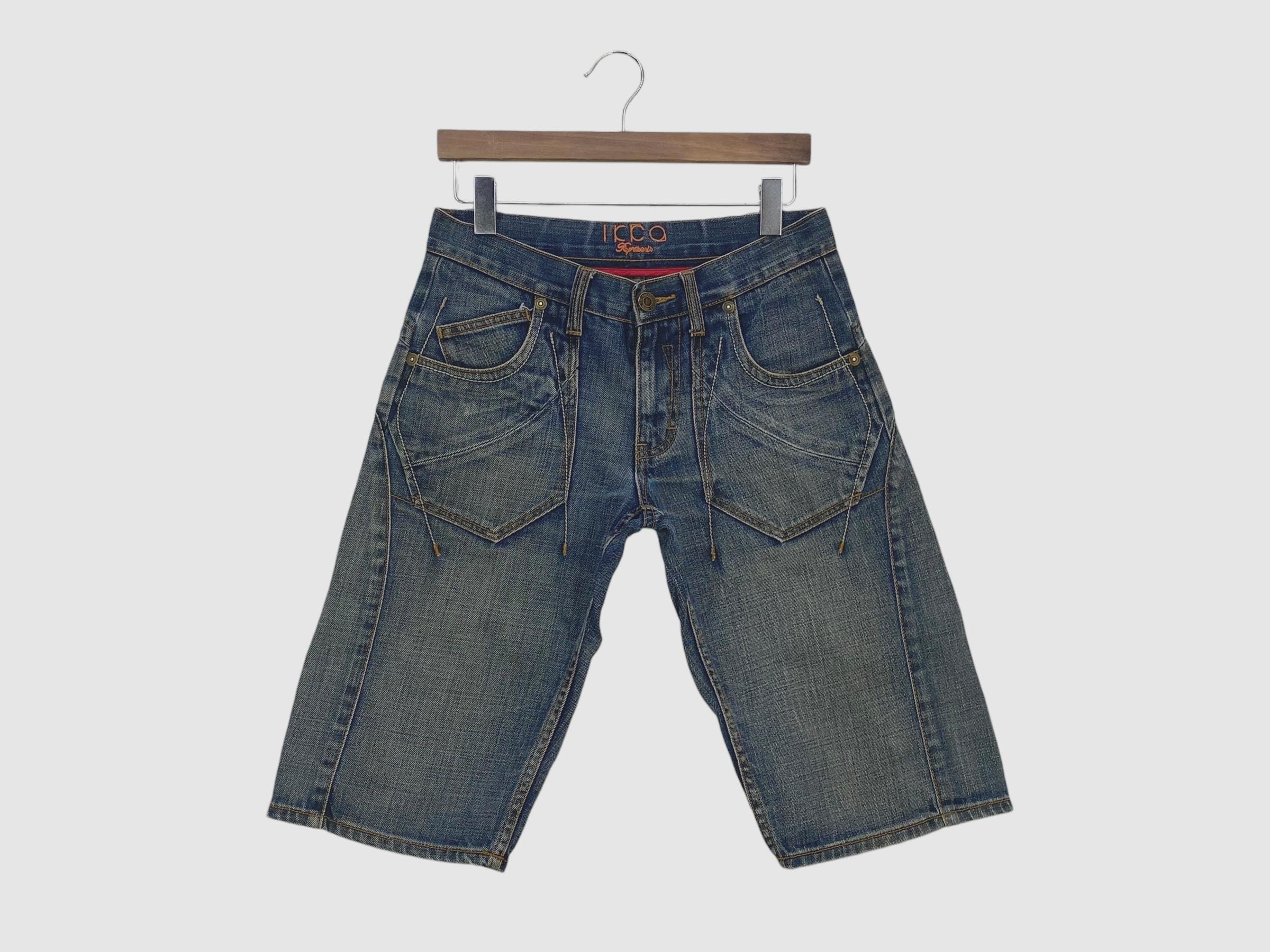 Jeckerson Jeans Strani Uomo Jeans IKKA Taglia W29xL14 Jeans Corti