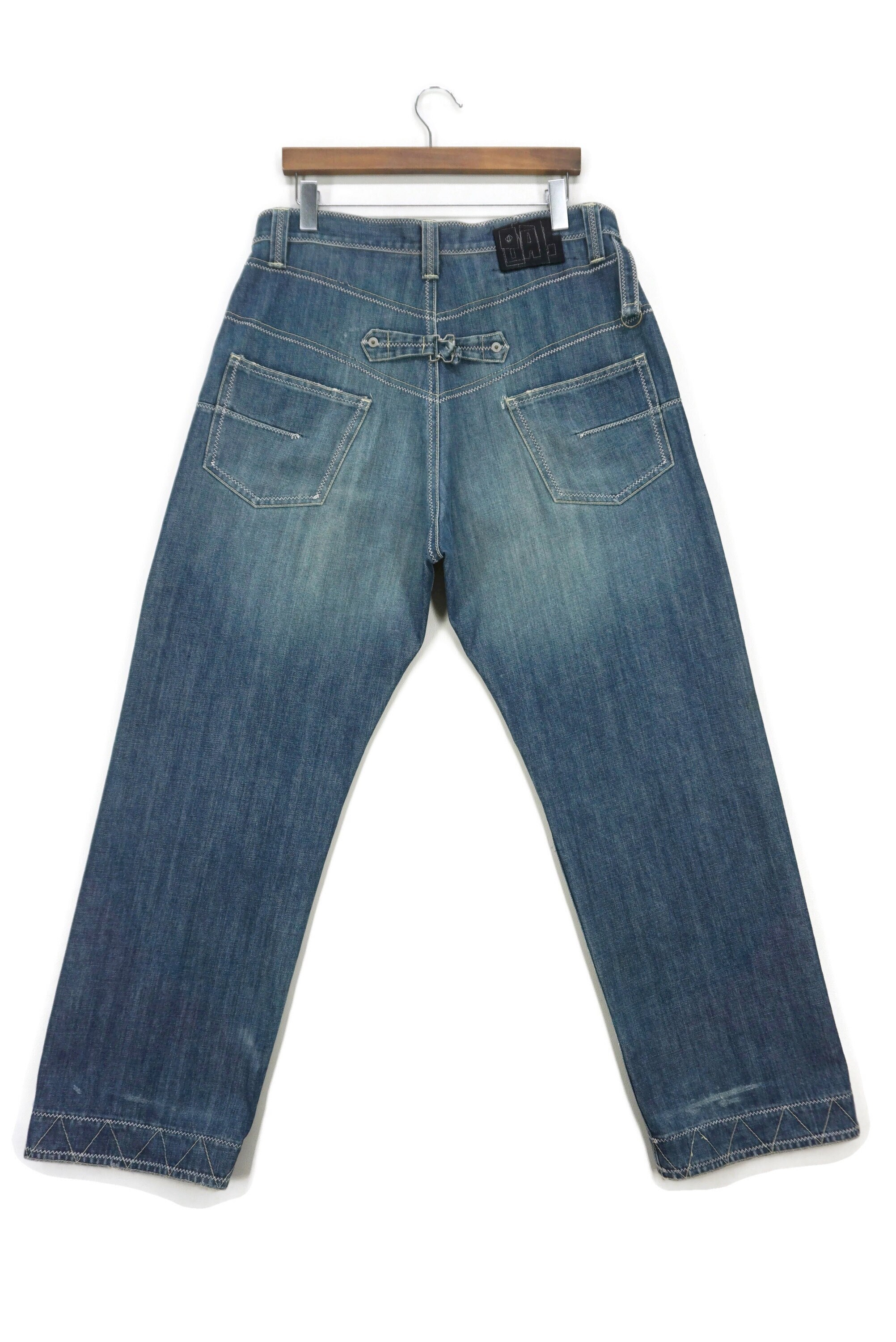 BAL Jeans Size L W36xl30.5 BAL Carpenter Denim Jeans Bal