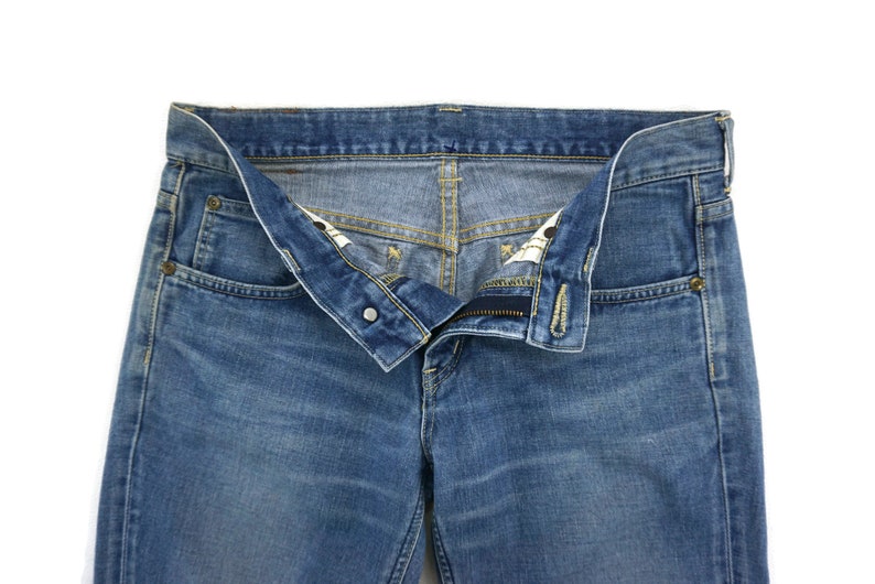 LEE Jeans Size M W32xl23.5 Lee Crop Pants Organic Cotton - Etsy