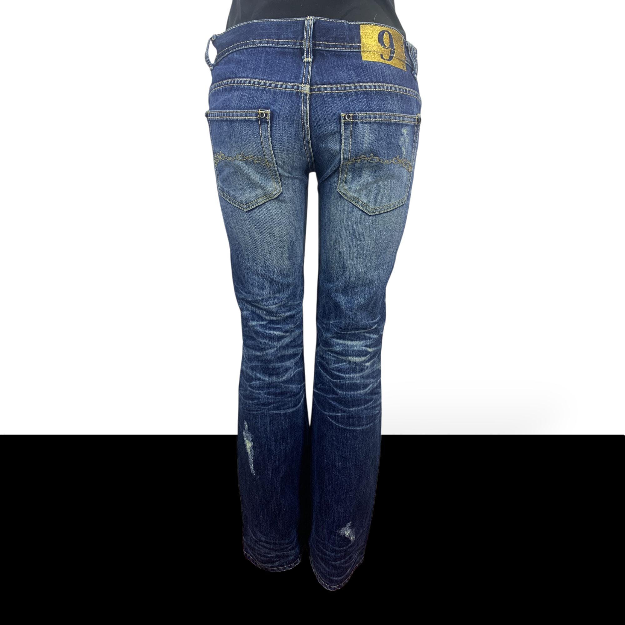 Midas Flare Jeans, Punk Denim, Japanese Brand (w31xl32.5) - Etsy
