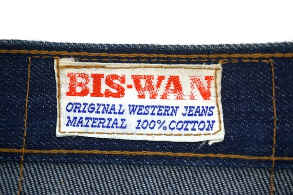 Bis Wan Jeans Size 32 W30xL27.5 Vintage Bis Wan D… - image 7
