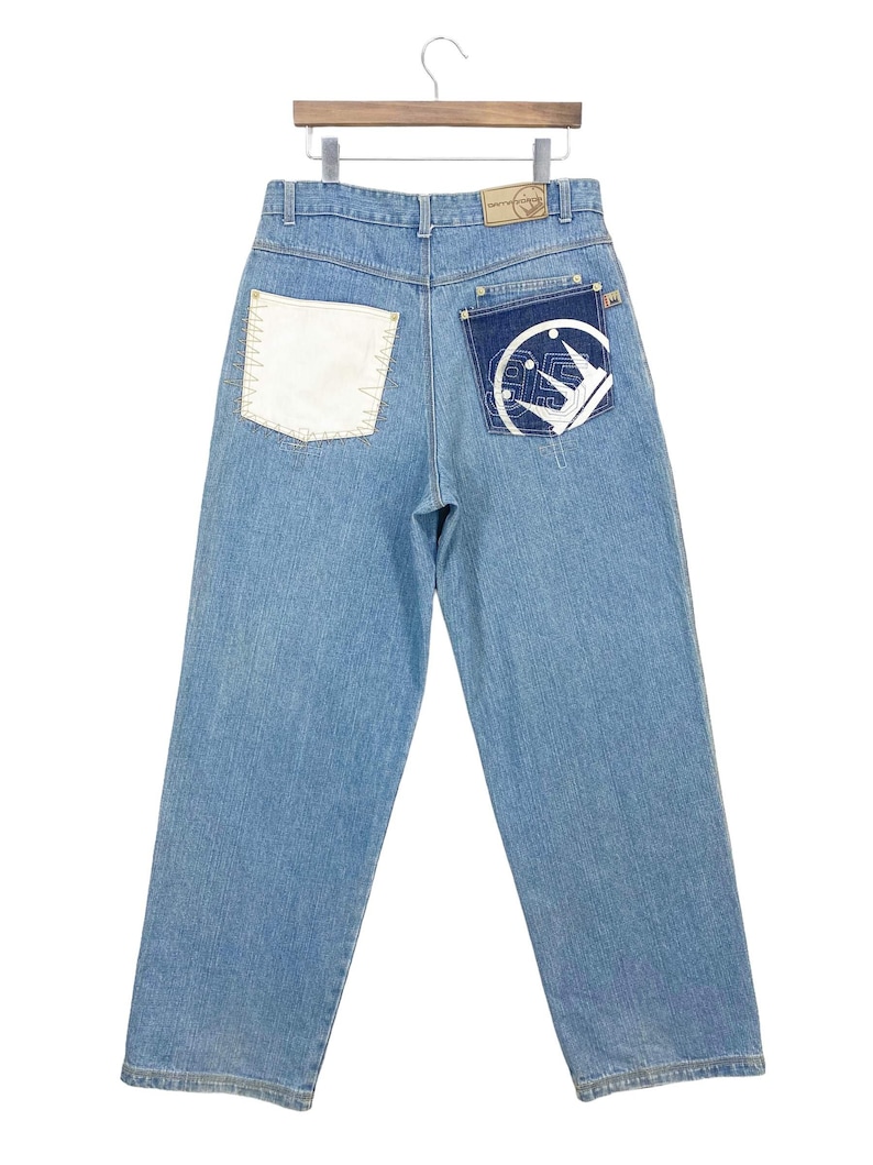 DADA Cargo Jeans Size 34 W33xl31 Damani Dada Denim Jeans Dada Supreme