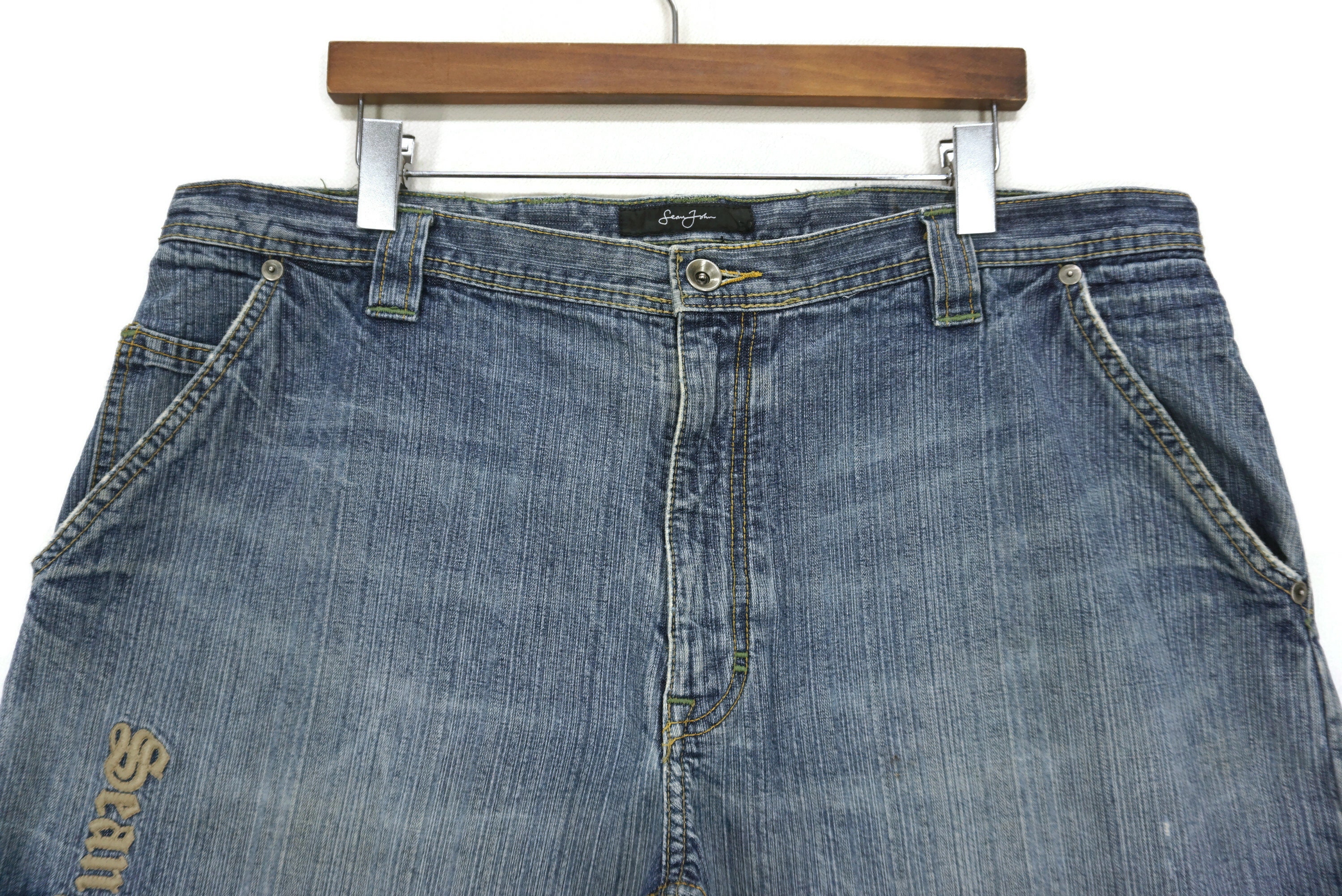 Sean John Baggy Jeans, Hip Hop Denim (W40 L34) - Etsy