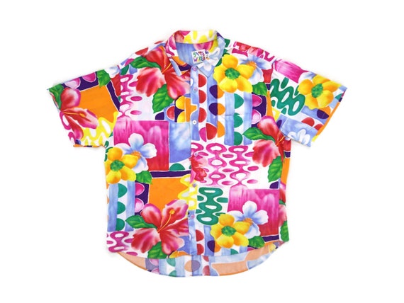 Jams World Shirt Mens Size L 90s Jams World Hawaii