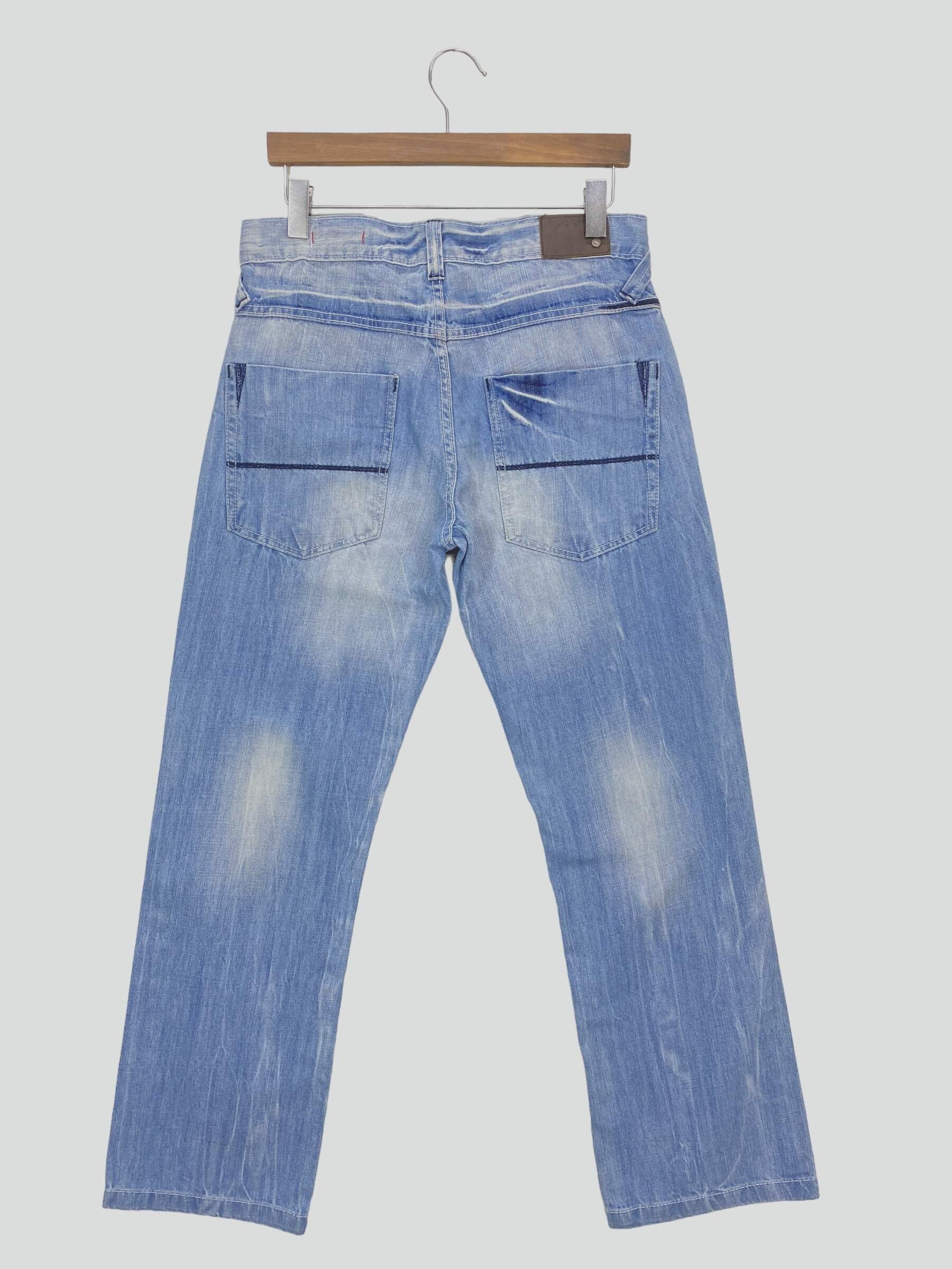 Dodeca Jeans Size W32xl30.5 Dodeca Denim Jeans Light Wash