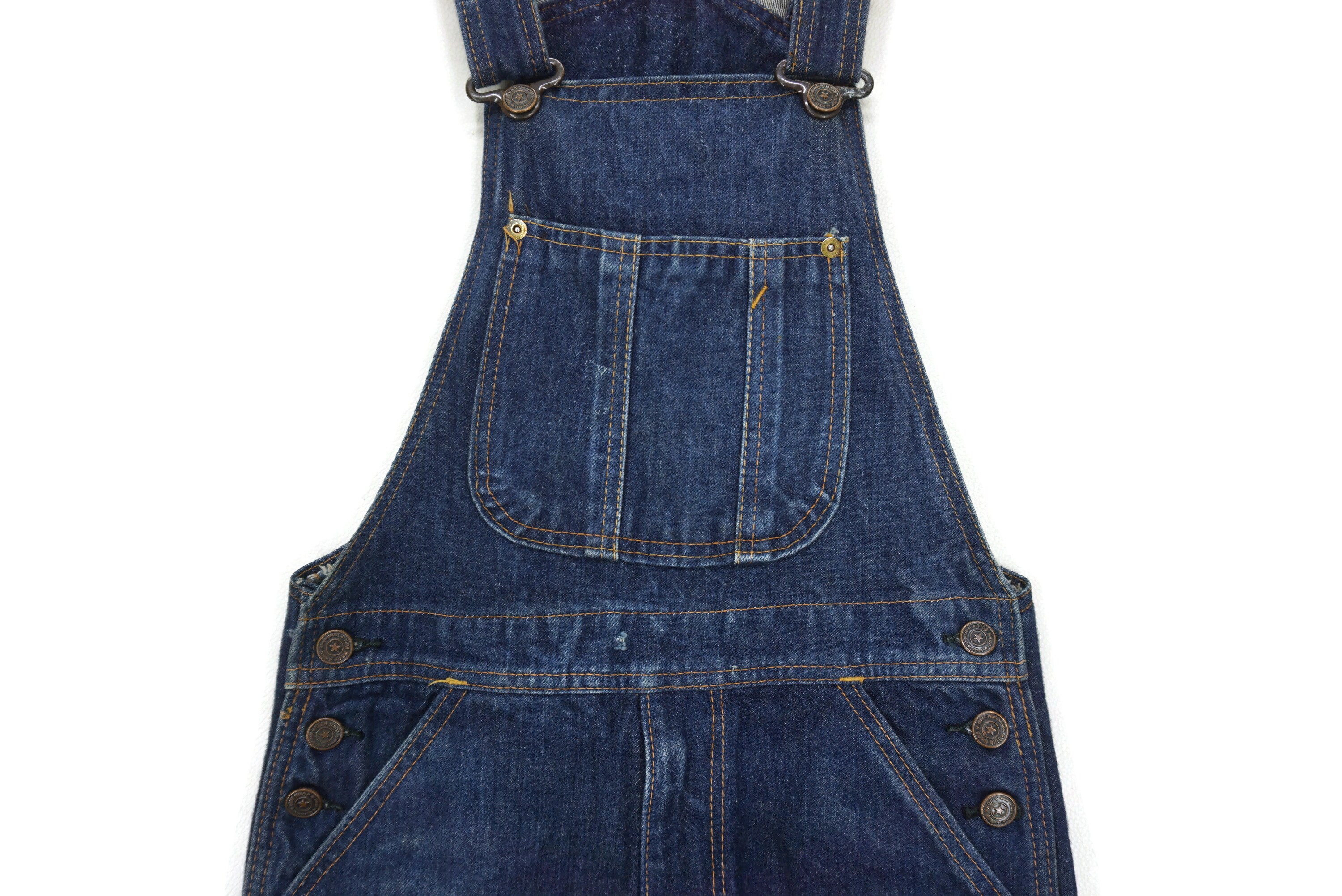 John Bull Overalls Size XS W29xl33 John Bull Denim Bib