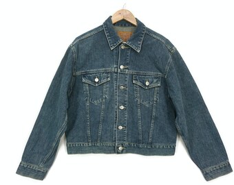 Levis Jacket Mens Size XL 90s Levis 70505 Trucker Jeans