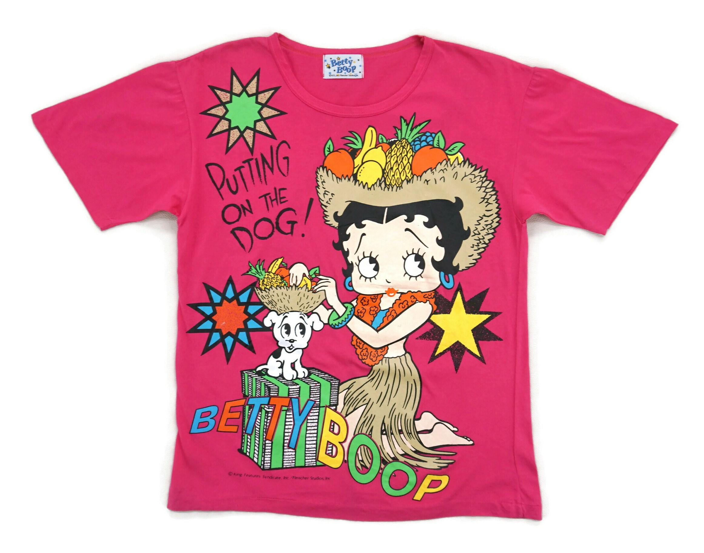 Betty Boop Shirt Mens Size XXS Womens Size S Vintage Betty