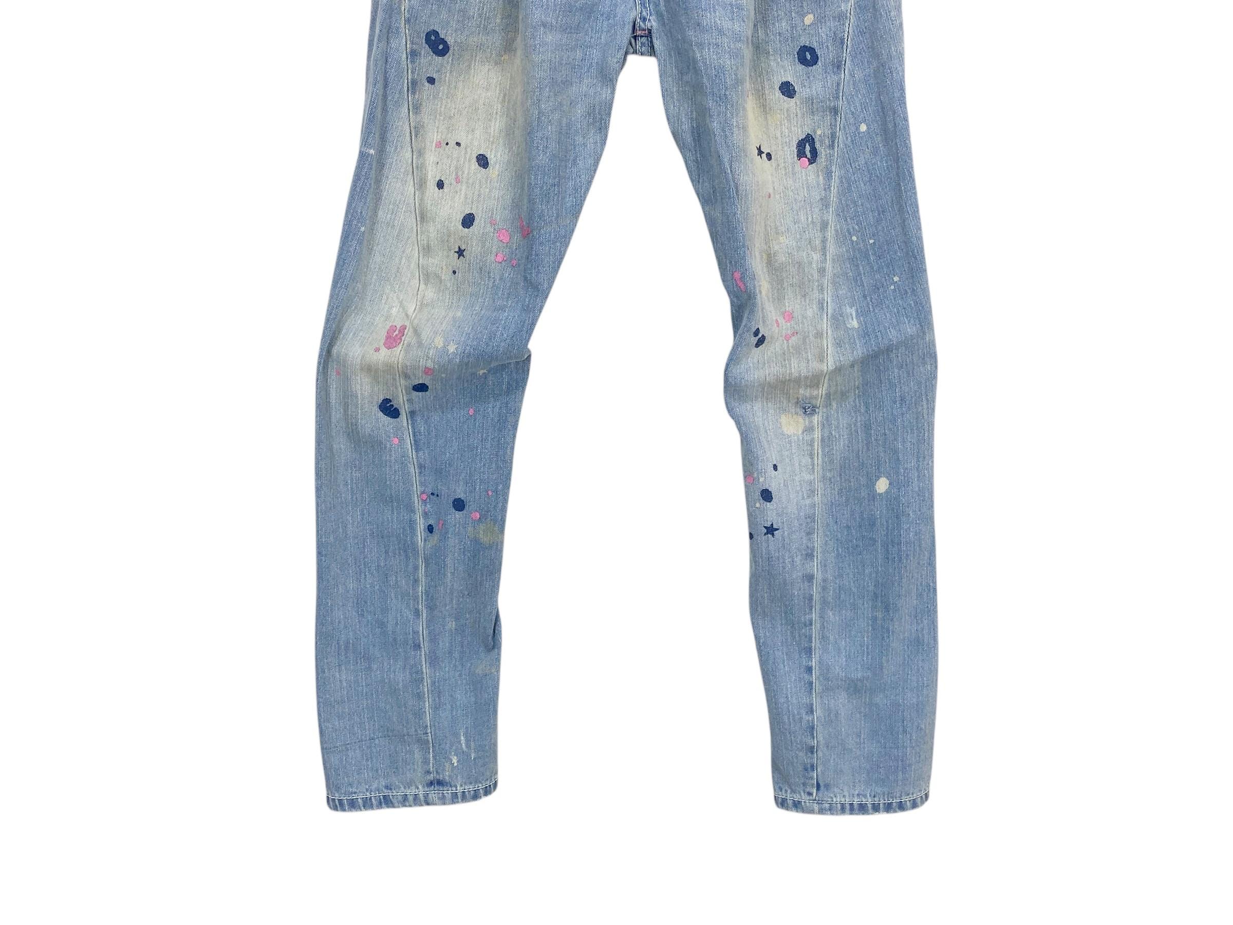 Blue Moon Blue Japan Denim Jeans - Size 26 - Etsy