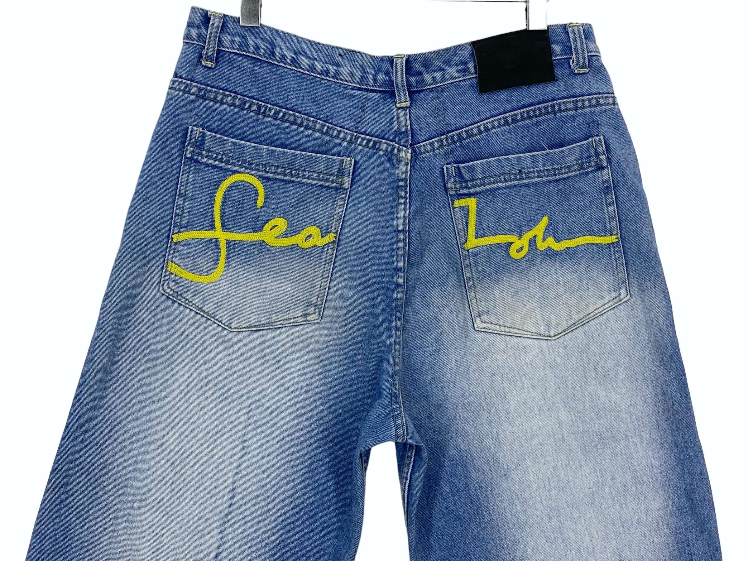 Sean John Jeans Size 32 W33xl32 Sean John Embroided Logo