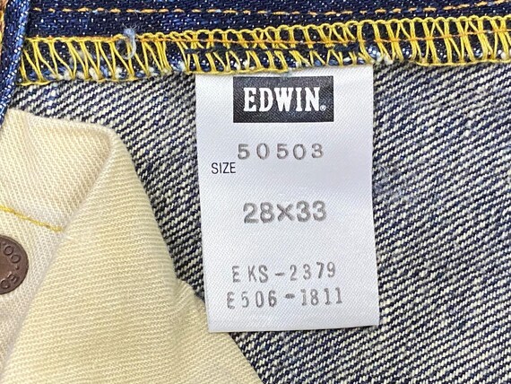 Edwin 505ZXX Selvedge Denim Jeans - Japan Made - W28 L30 - Etsy