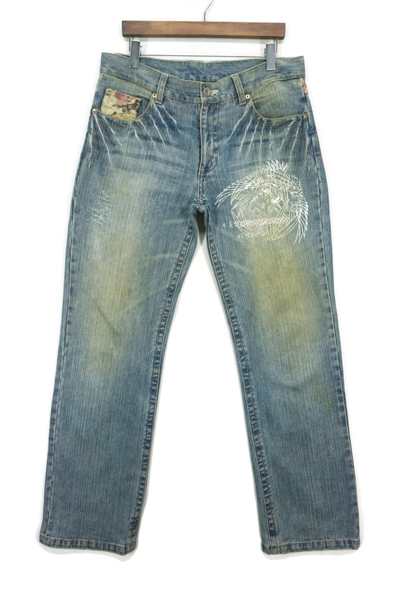 Japanese Jeans Size 88 W36xl33 Japanese Traditional Denim Japanese Jeans Size 88 W36xl33 Japanese Traditional Denim